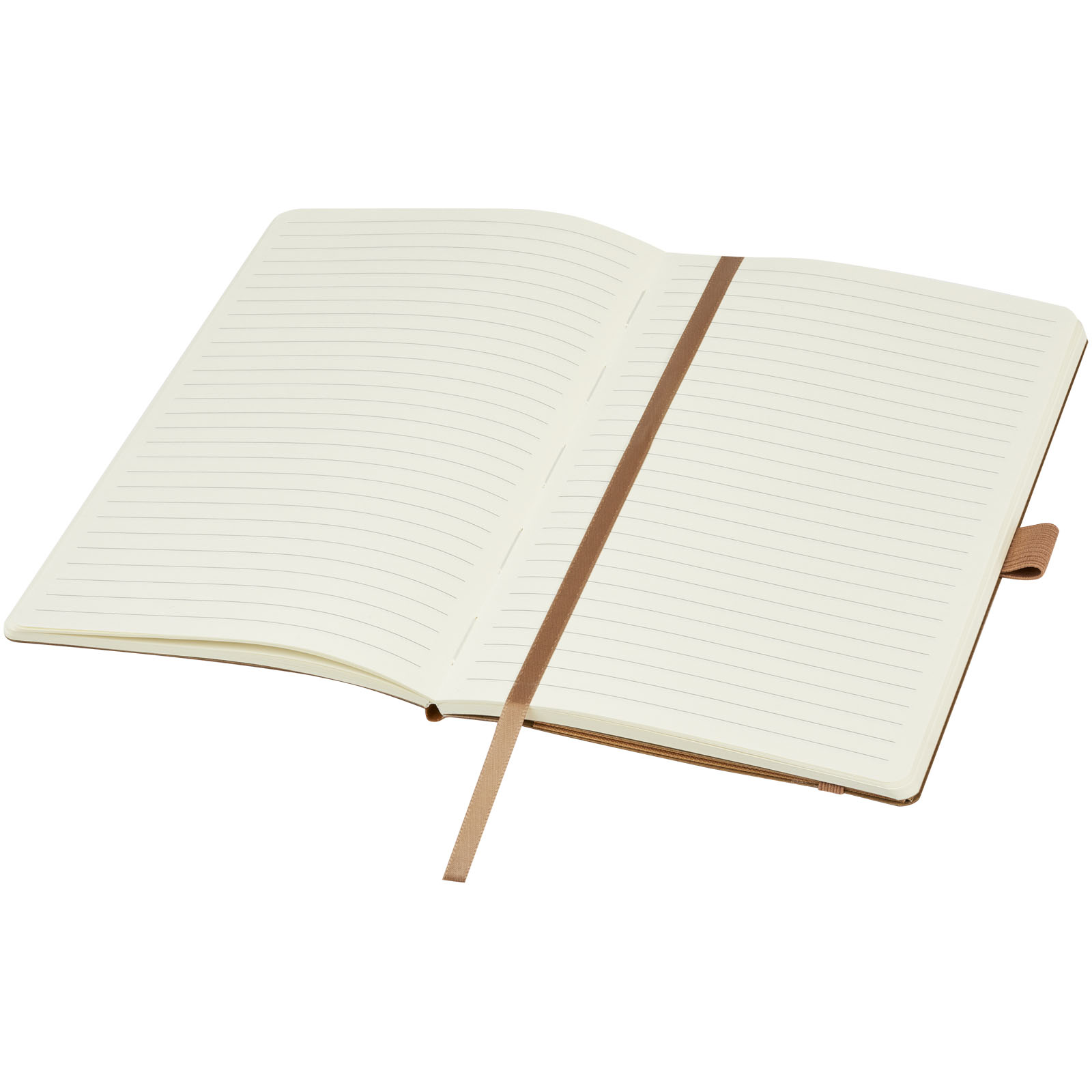 Advertising Soft cover notebooks - Kilau recycled leather notebook  - 3