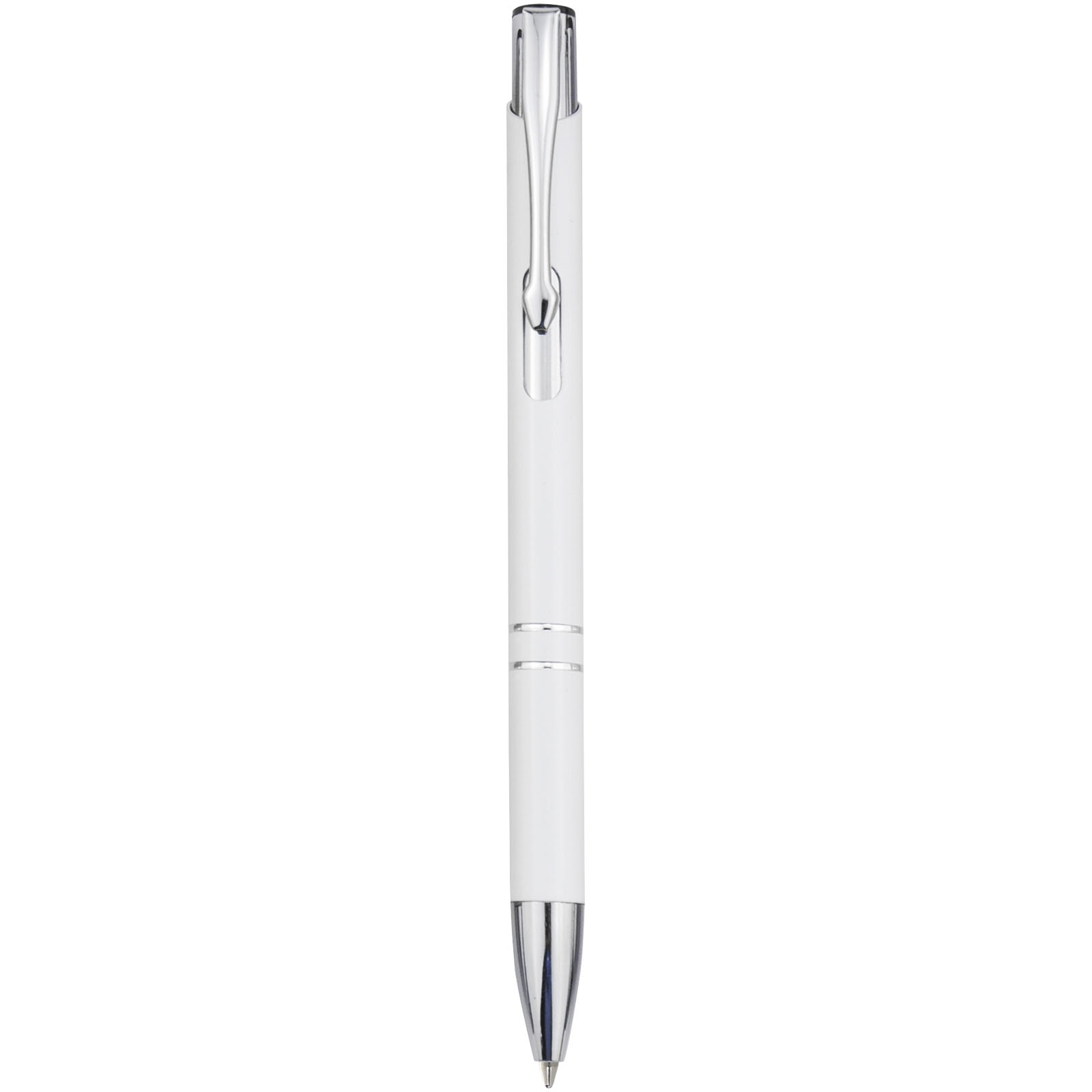 Advertising Ballpoint Pens - Moneta recycled aluminium ballpoint pen