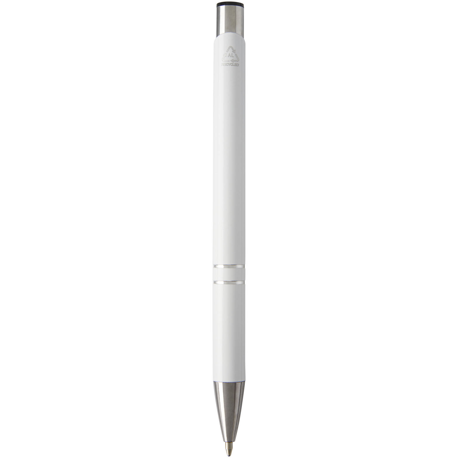 Advertising Ballpoint Pens - Moneta recycled aluminium ballpoint pen - 1