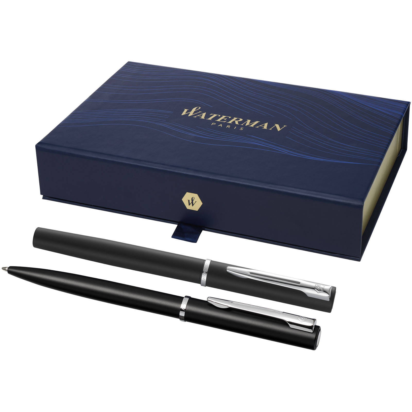Pens & Writing - Waterman Allure rollerball and ballpoint pen set 