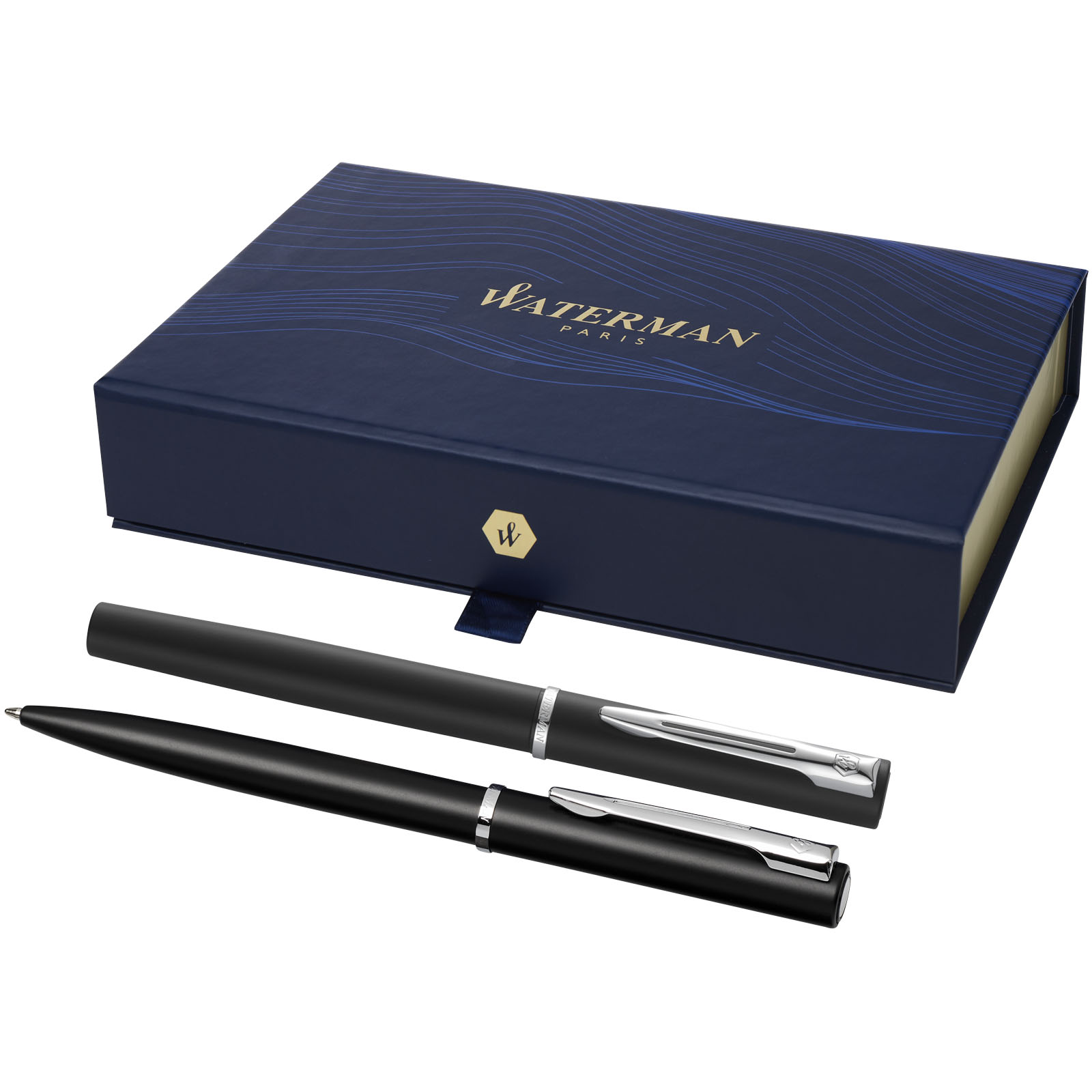 Waterman Allure rollerball and ballpoint pen set 