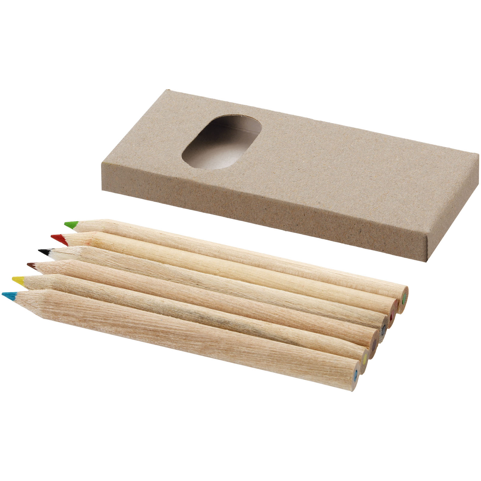 Advertising Colouring sets - Artemaa 6-piece pencil colouring set - 0