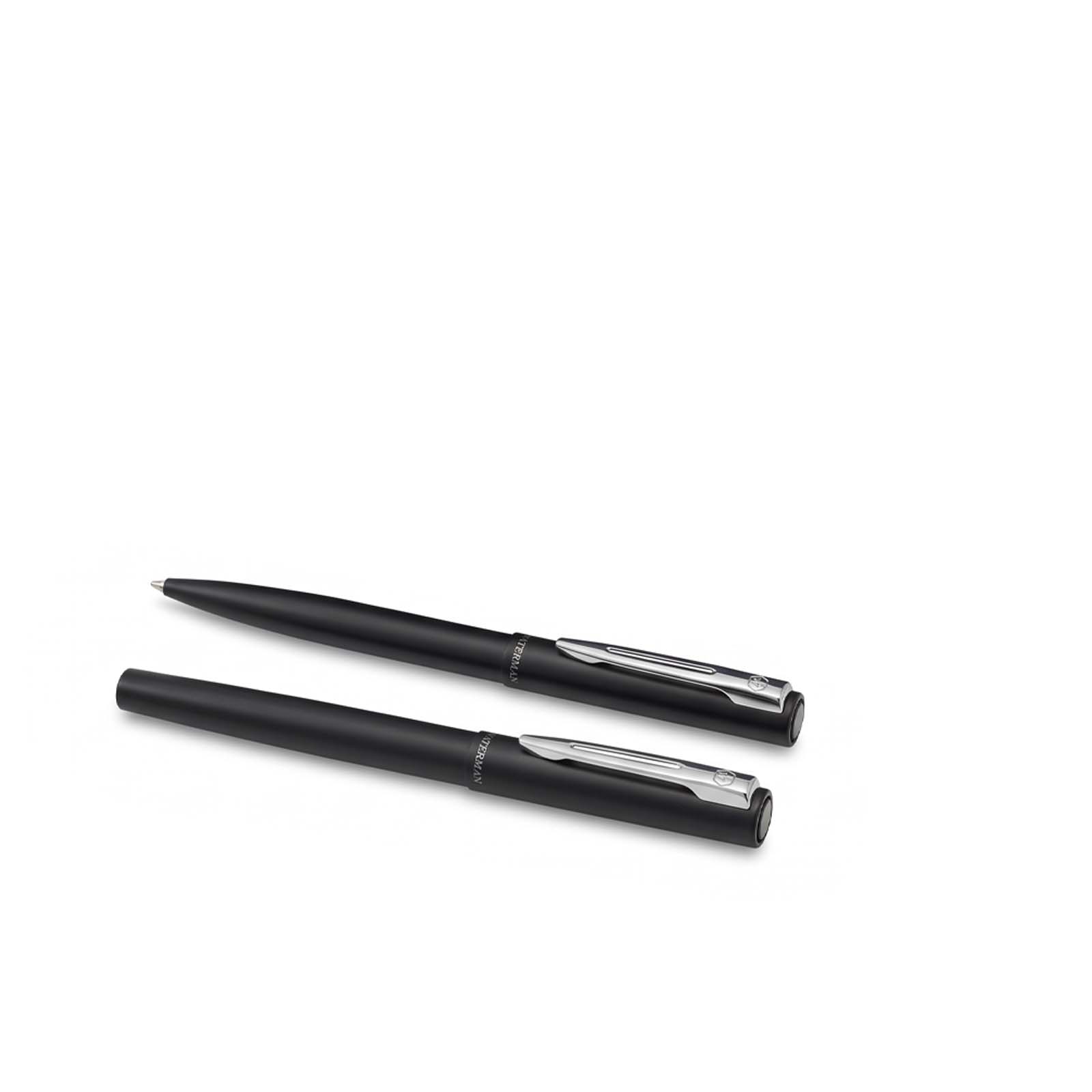 Parure de stylos publicitaires - Coffret Waterman Allure comprenant un stylo roller et un stylo à bille 2.0