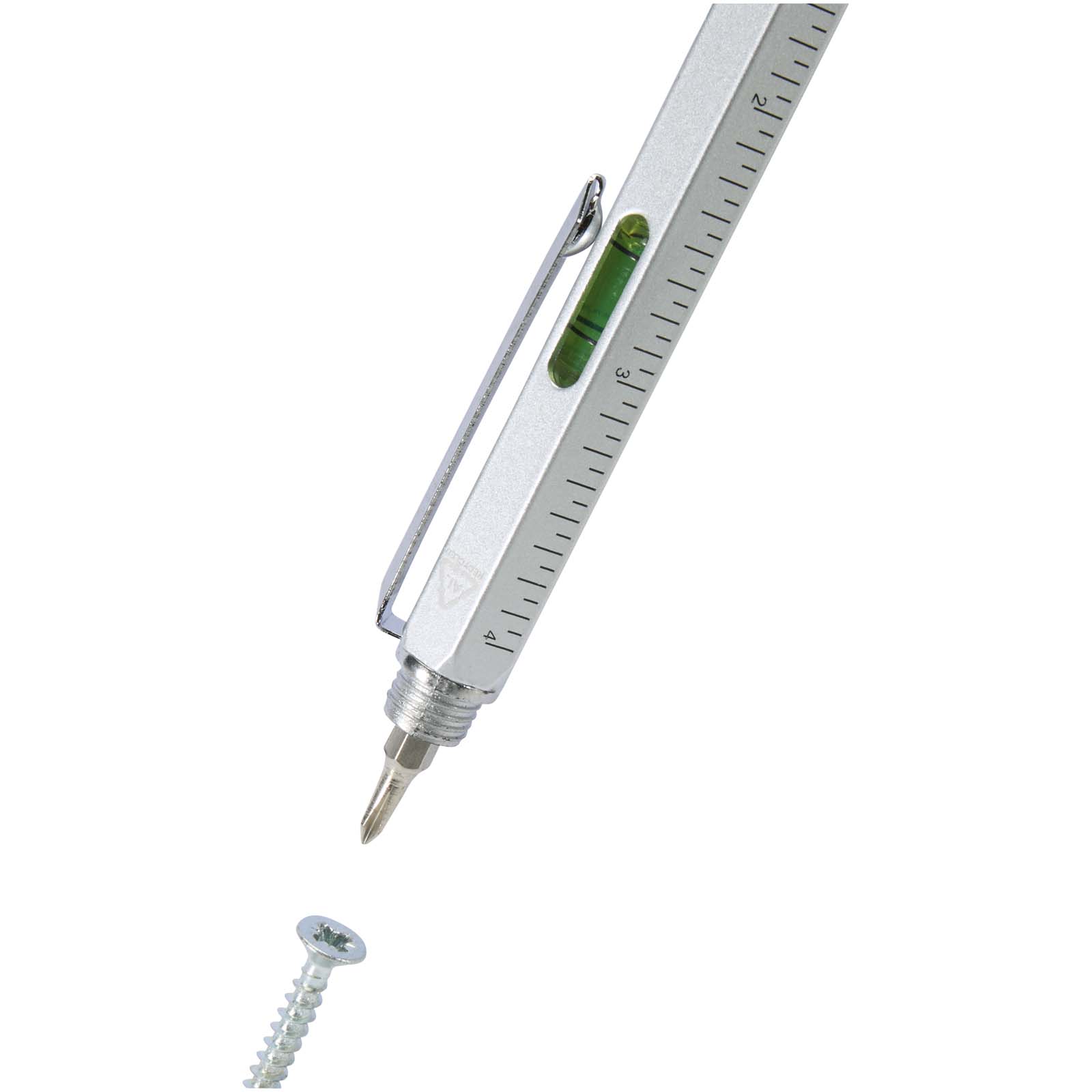 Advertising Ballpoint Pens - Dora recycled aluminium multifunctional pen (black ink) - 4