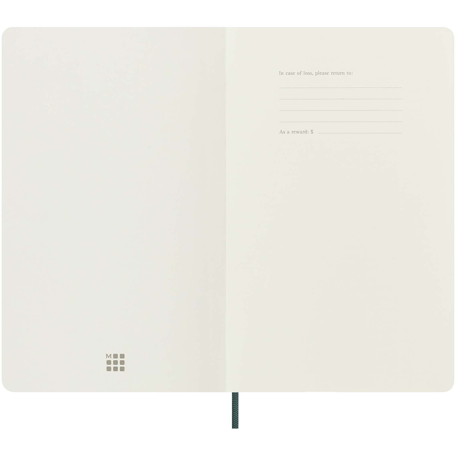 Bloc-notes couverture souple publicitaires - Carnet L Moleskine 100% VEGEA® Boa à couverture souple - ligné - 2