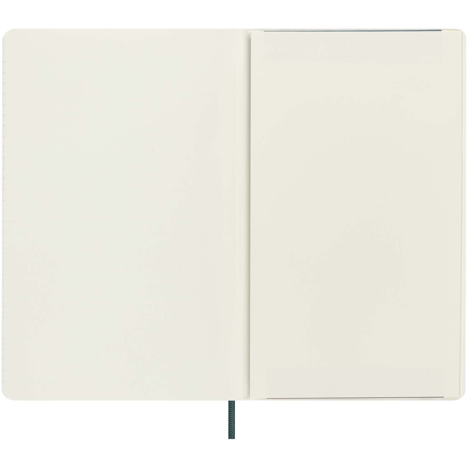 Bloc-notes couverture souple publicitaires - Carnet L Moleskine 100% VEGEA® Boa à couverture souple - ligné - 4