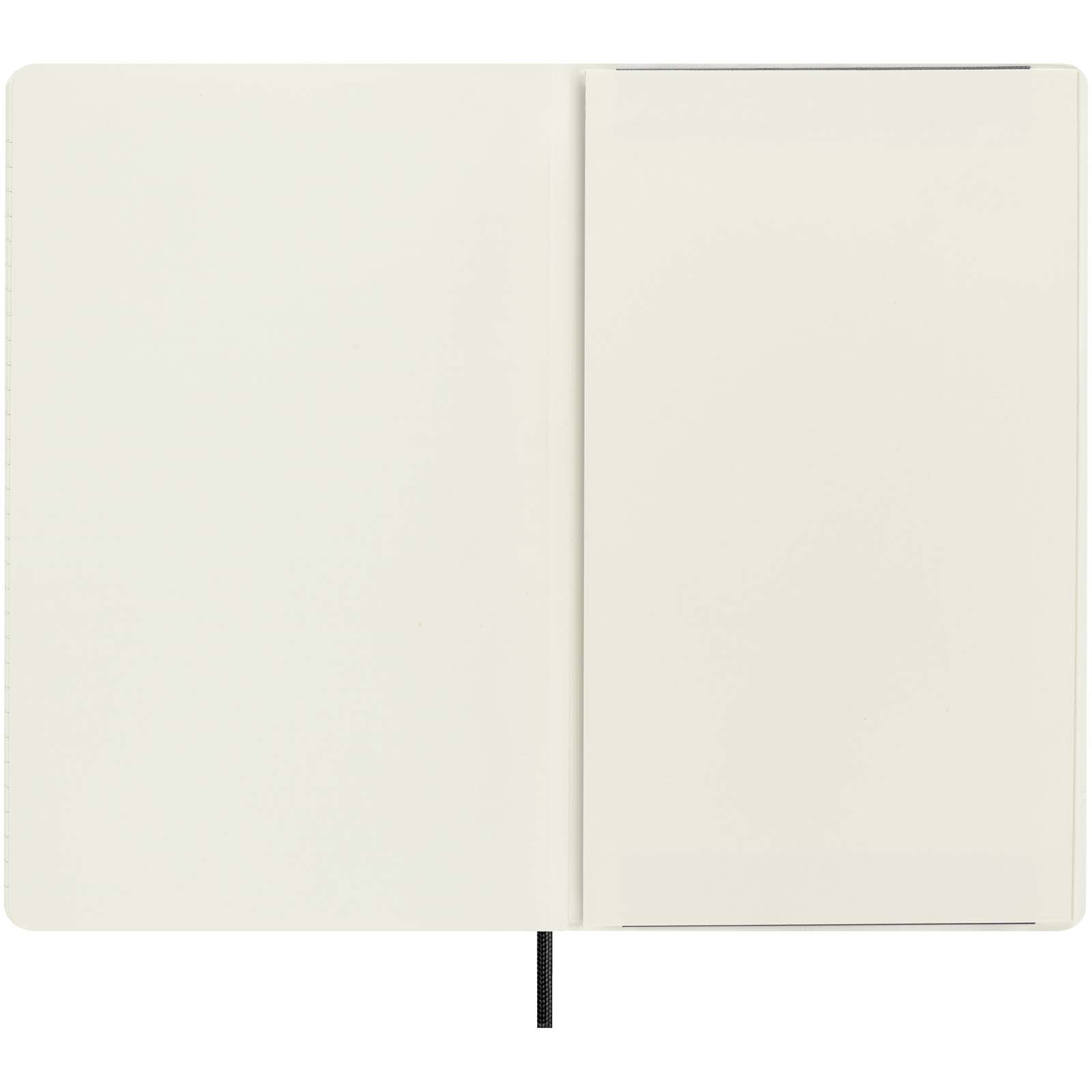 Carnets à couverture souple publicitaires - Carnet L Moleskine 100% VEGEA® Boa à couverture souple - ligné - 4