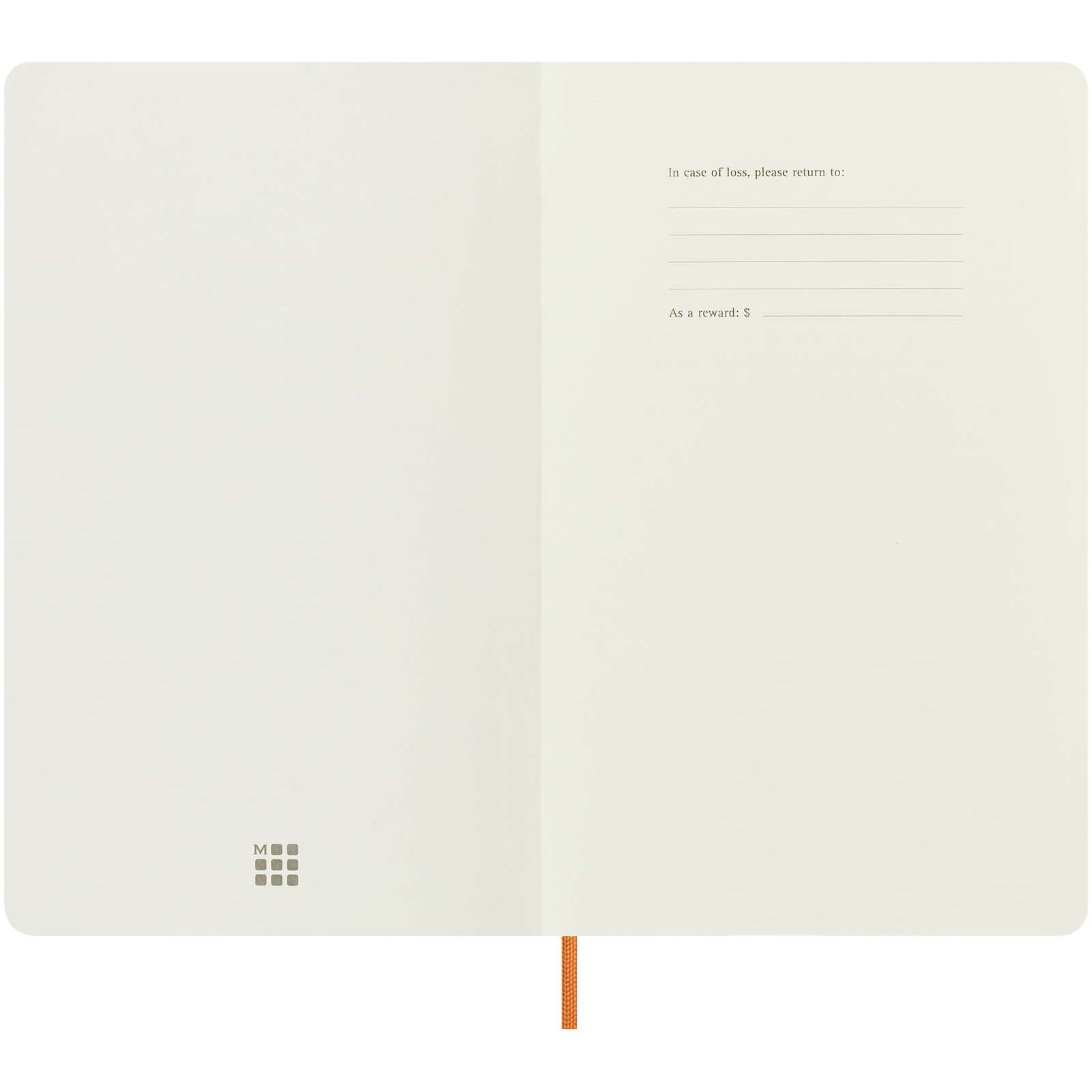 Bloc-notes couverture souple publicitaires - Carnet L Moleskine 100% VEGEA® Capri à couverture souple - ligné - 2
