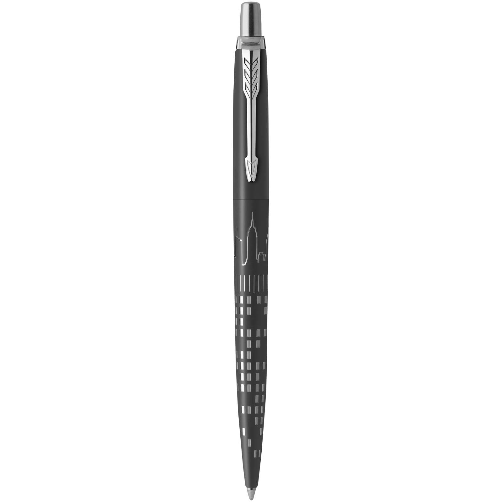 Stylos-bille publicitaires - Stylo bille Parker Jotter SE Global Icons (encre bleue) - 1