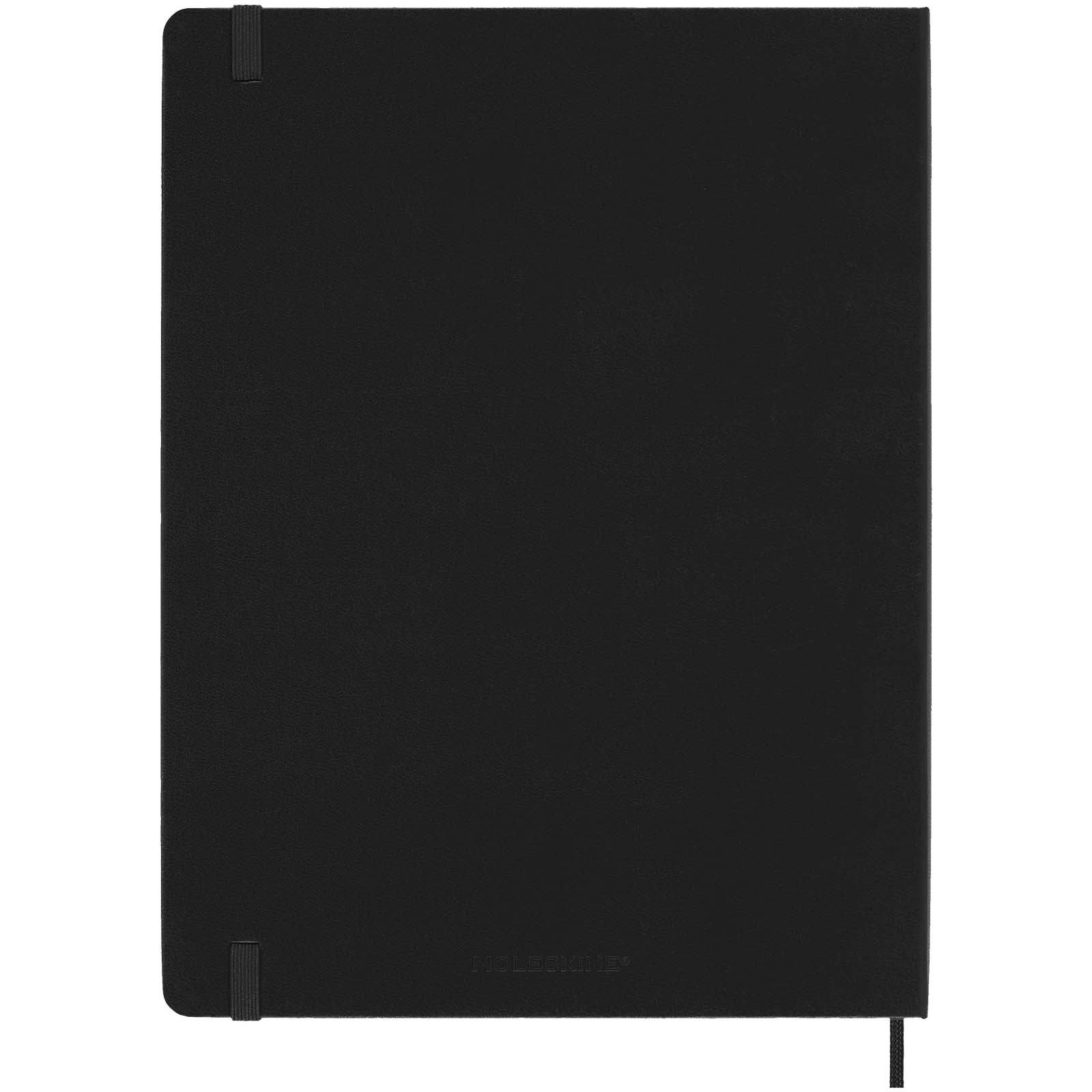 Bloc-notes couverture rigide publicitaires - Agenda XL hebdomadaire 12 mois Moleskine à couverture rigide - 2