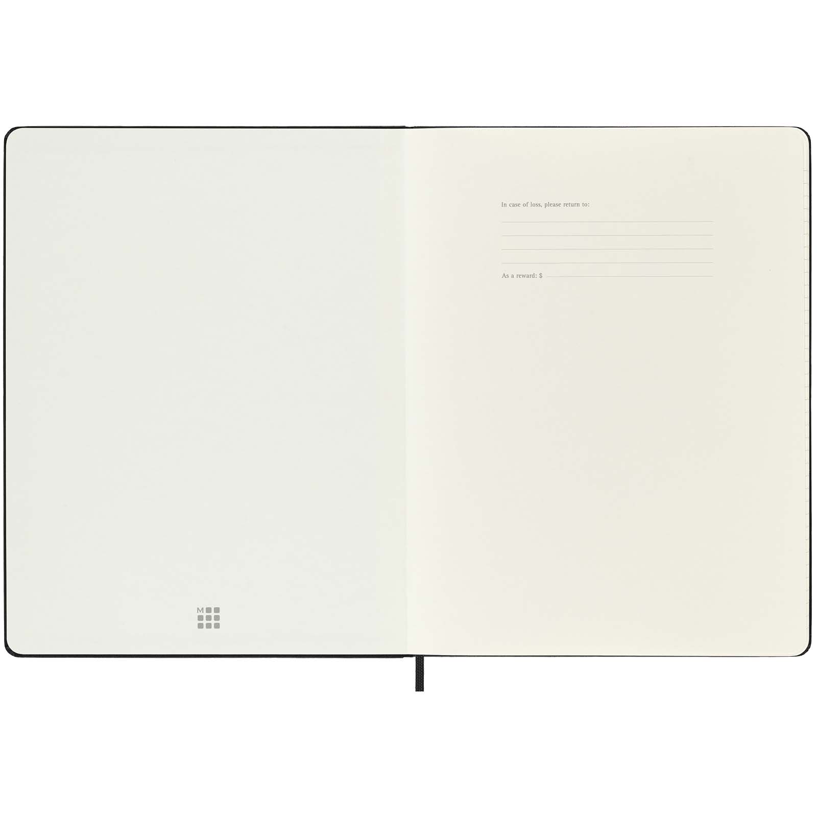Bloc-notes couverture rigide publicitaires - Agenda XL hebdomadaire 12 mois Moleskine à couverture rigide - 3