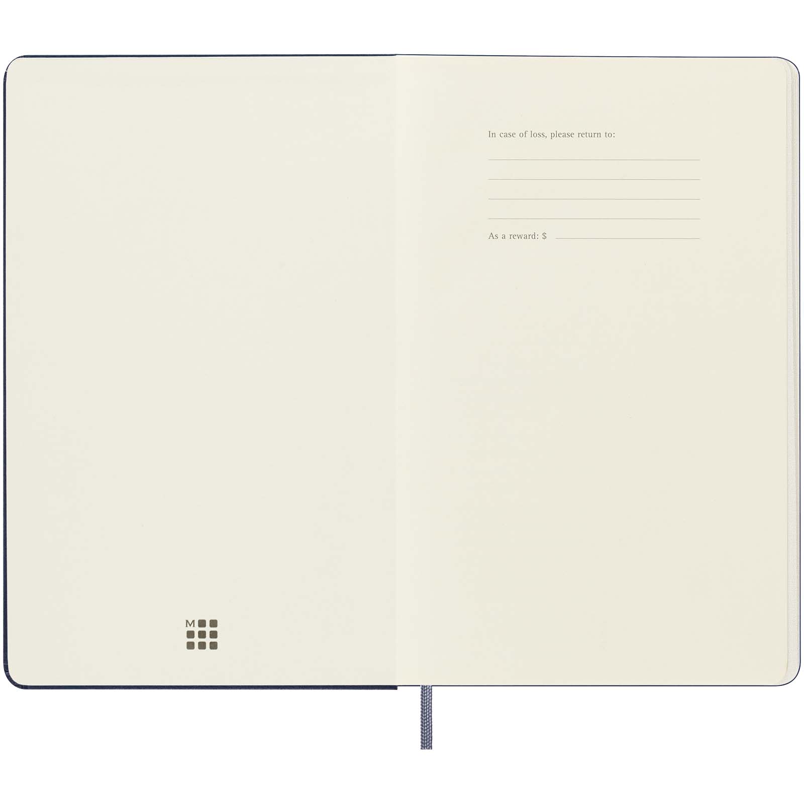 Bloc-notes couverture rigide publicitaires - Carnet L Moleskine Smart - ligné - 3