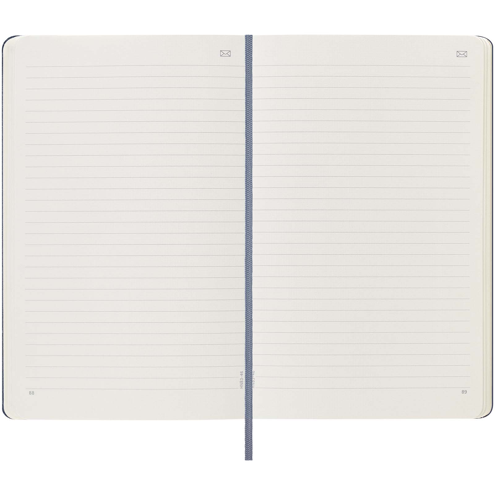 Bloc-notes couverture rigide publicitaires - Carnet L Moleskine Smart - ligné - 5