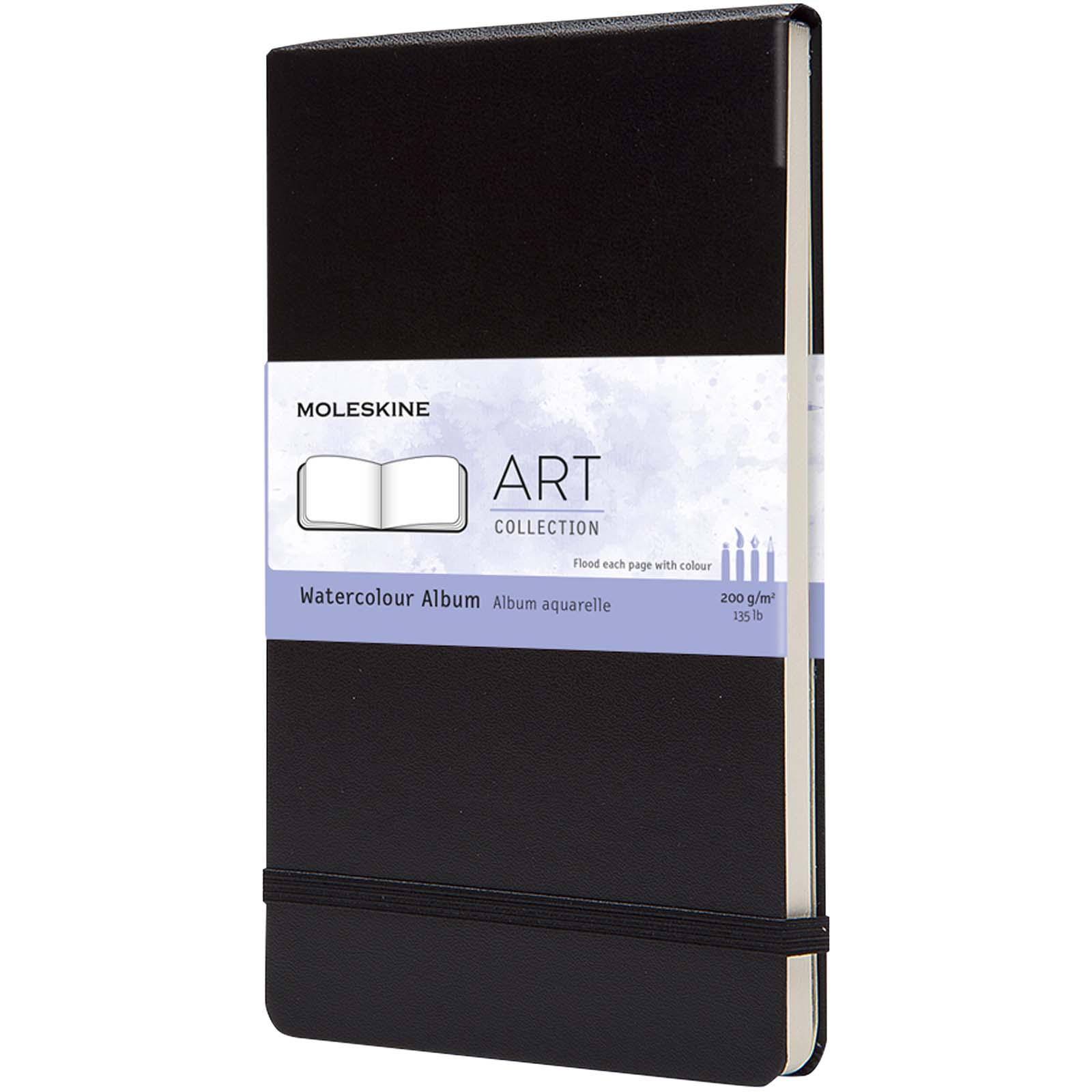 Bloc-notes couverture rigide - Grand album aquarelle Moleskine