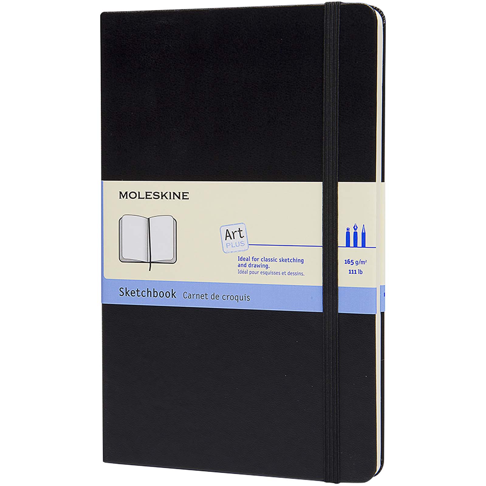 Bloc-notes couverture rigide - Grand carnet de croquis Moleskine