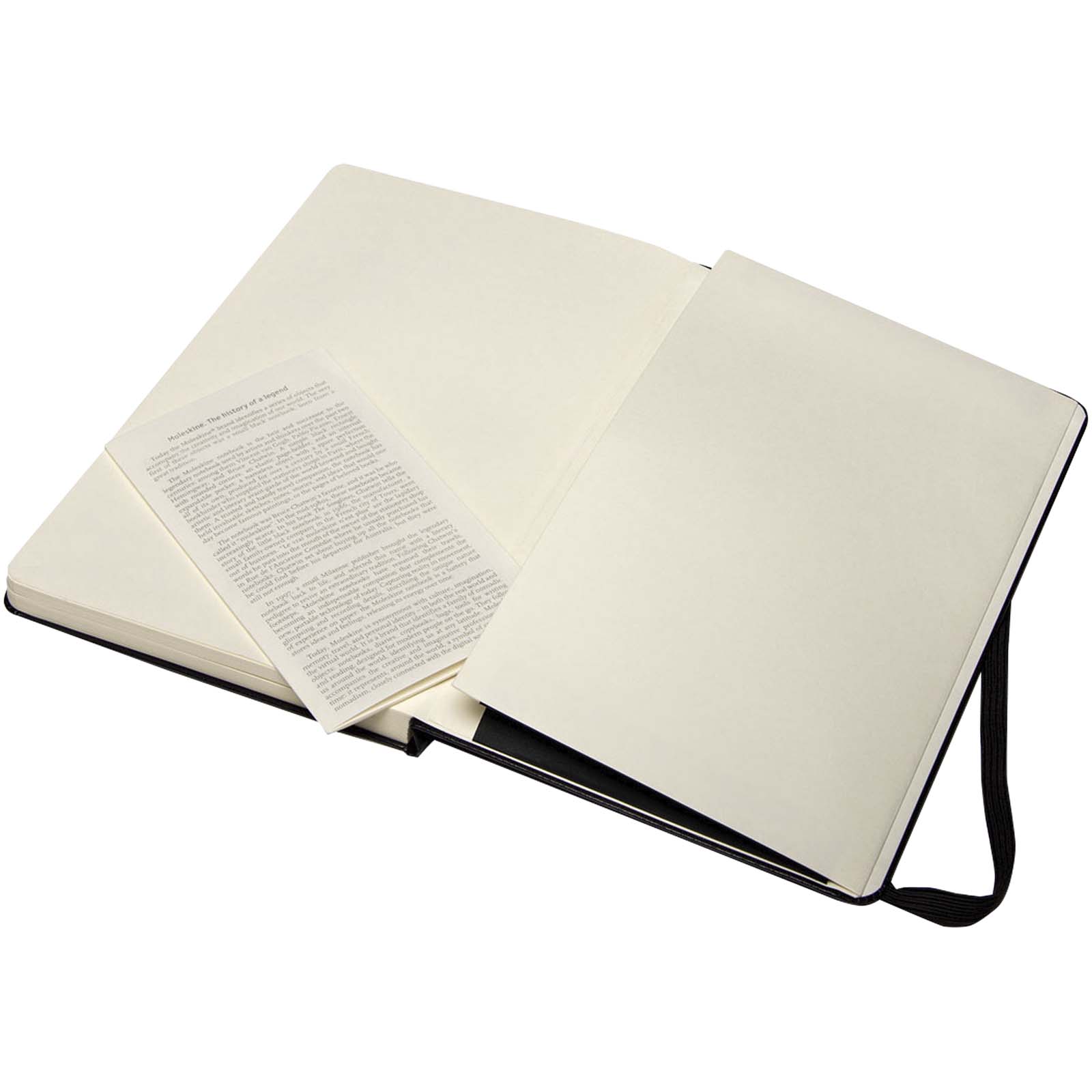 Bloc-notes couverture rigide publicitaires - Grand carnet de croquis Moleskine - 3