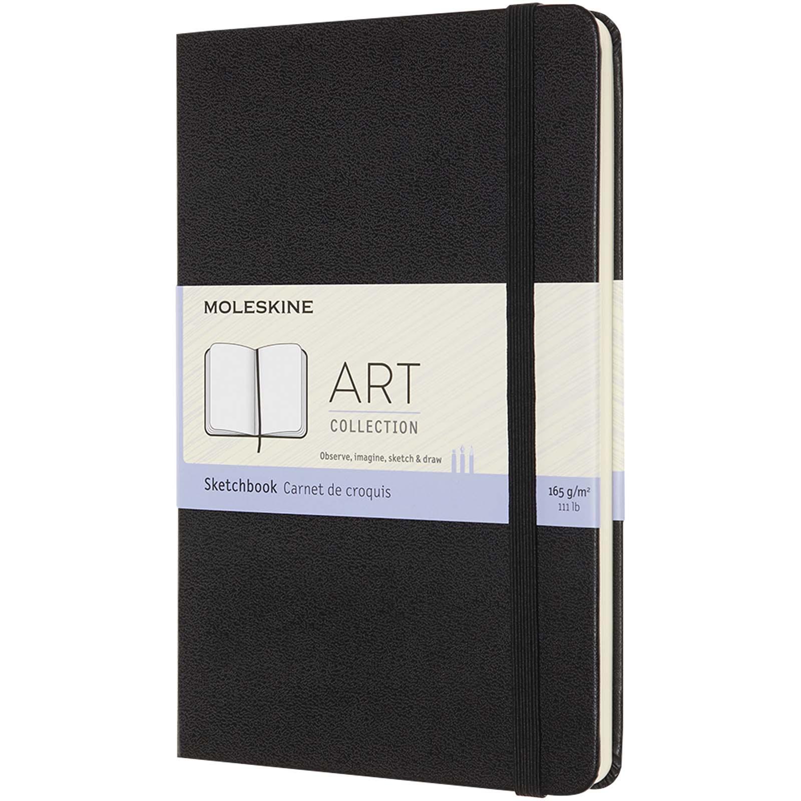 Bloc-notes couverture rigide - Carnet de croquis moyen Moleskine