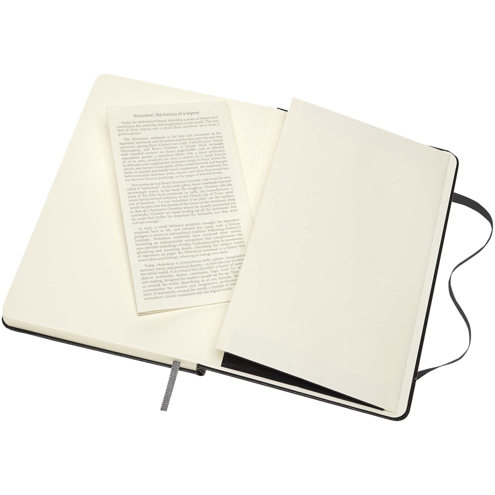 Bloc-notes couverture rigide publicitaires - Carnet de croquis moyen Moleskine - 3