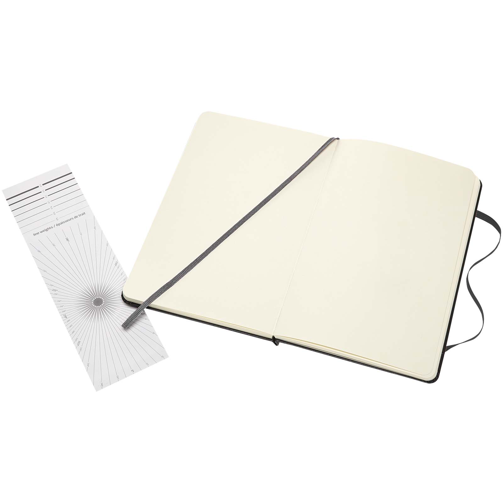 Bloc-notes couverture rigide publicitaires - Carnet de croquis moyen Moleskine - 4
