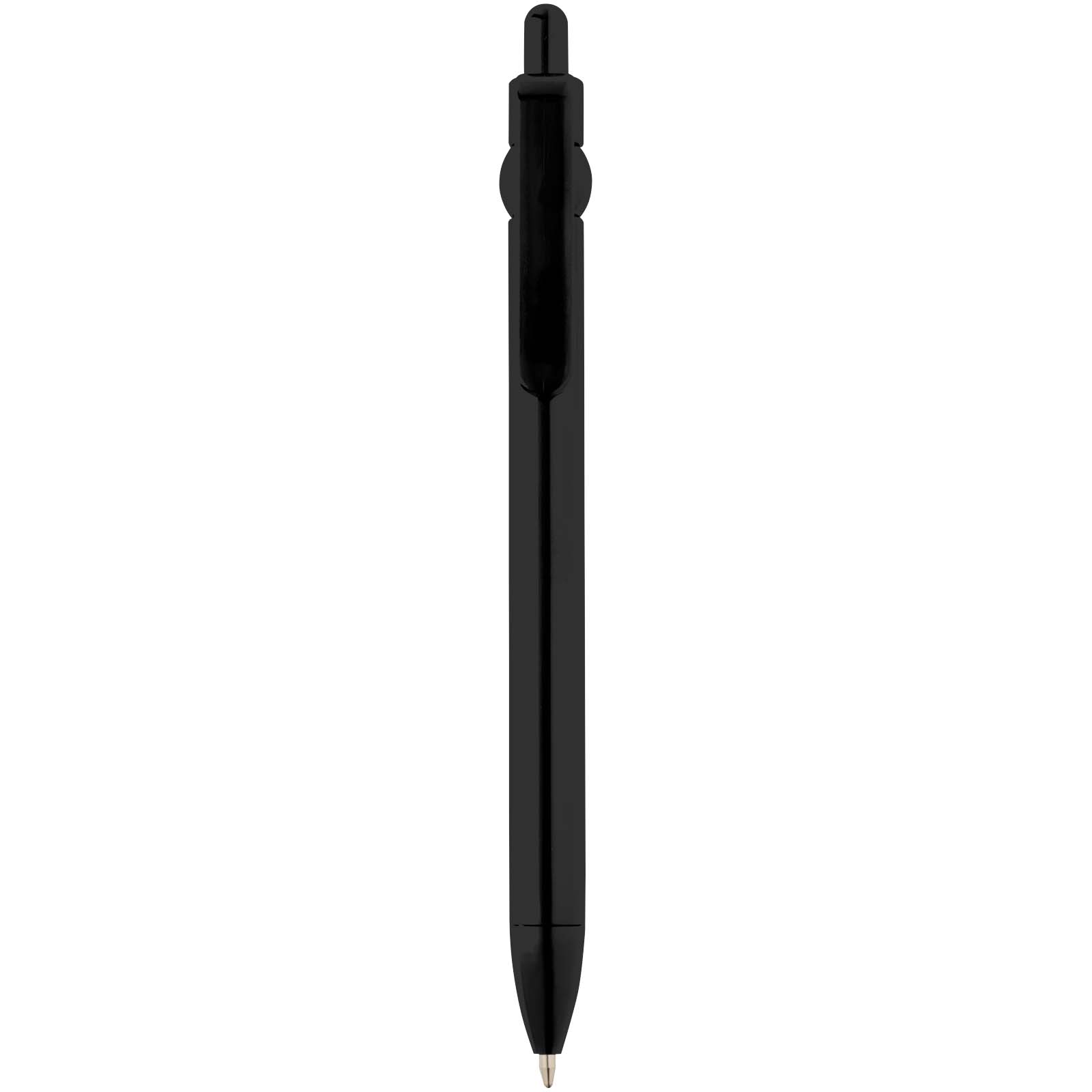 Stylos-bille publicitaires - Stylo bille Fidget en plastique recyclé (encre noire)
