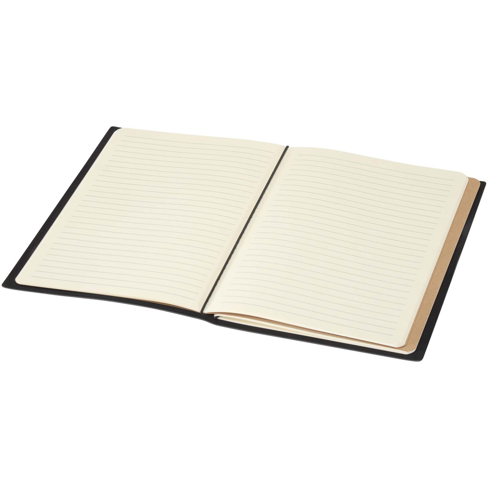 Bloc-notes couverture souple publicitaires - Carnet A5 rechargeable avec deux cahiers Slyk - 3