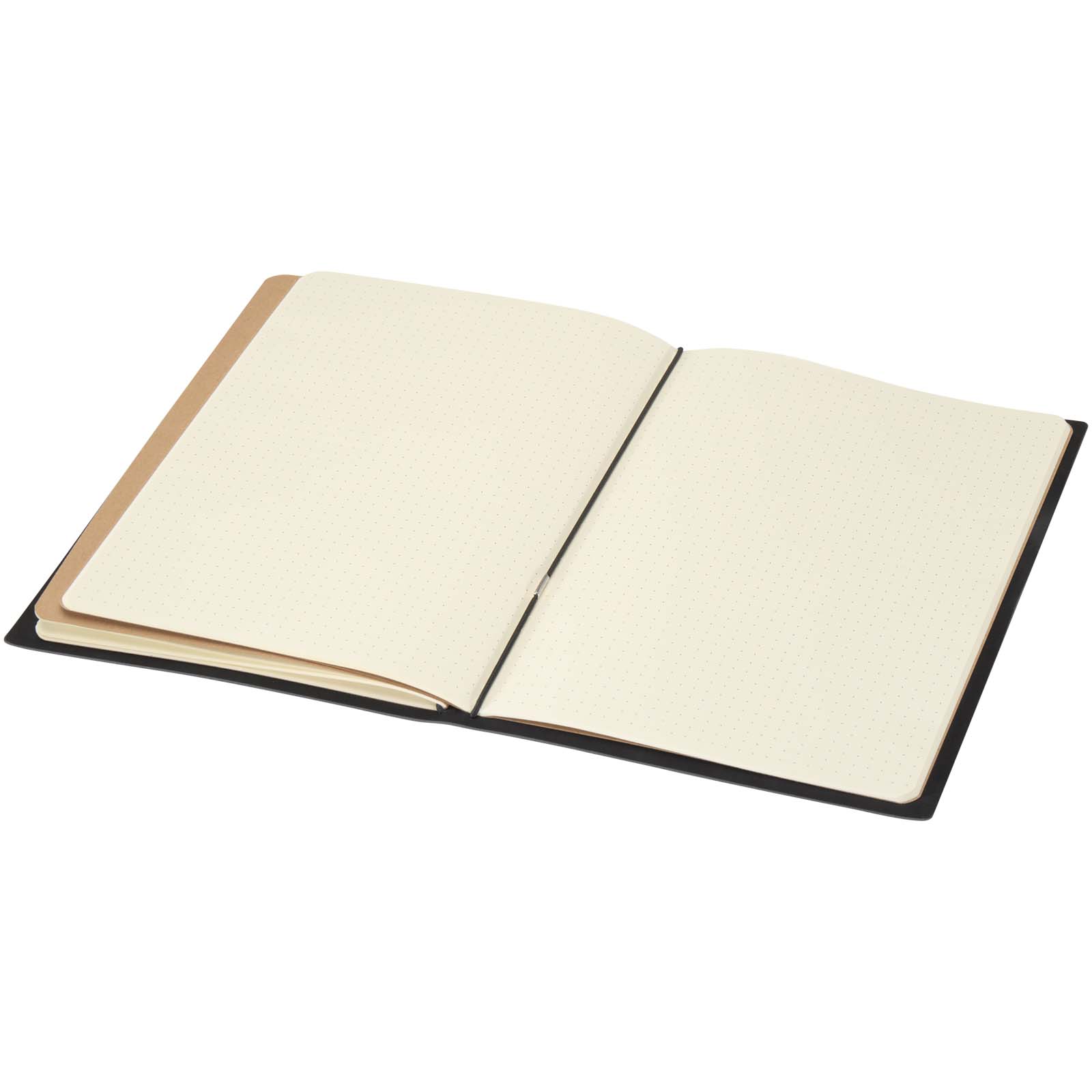 Bloc-notes couverture souple publicitaires - Carnet A5 rechargeable avec deux cahiers Slyk - 4