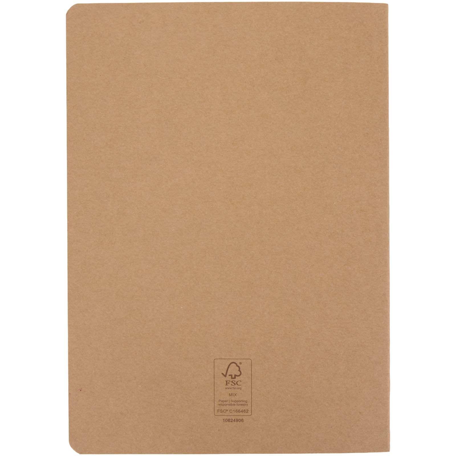 Bloc-notes couverture souple publicitaires - Carnet A5 en kraft avec pages lignées Slyk - 2