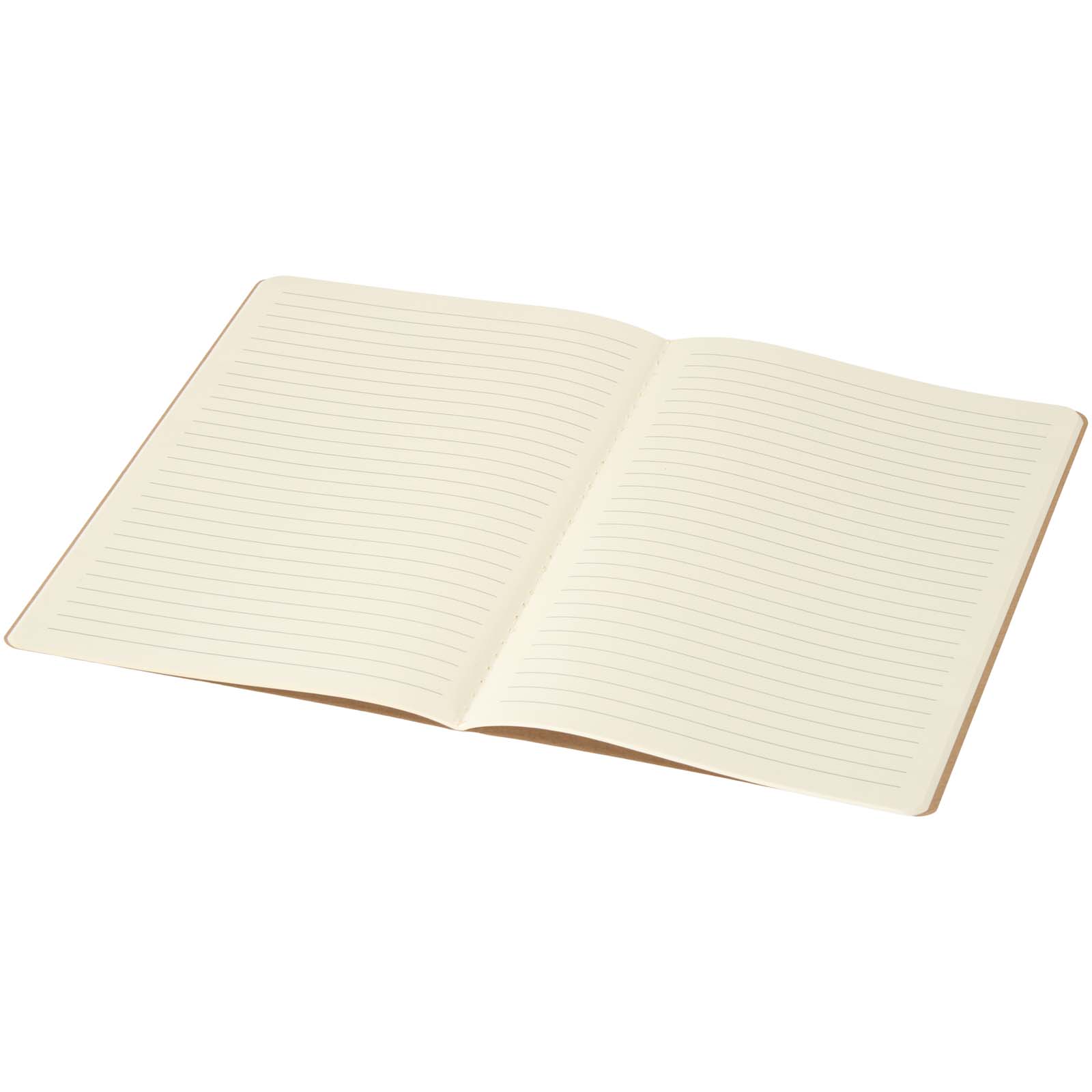 Bloc-notes couverture souple publicitaires - Carnet A5 en kraft avec pages lignées Slyk - 3