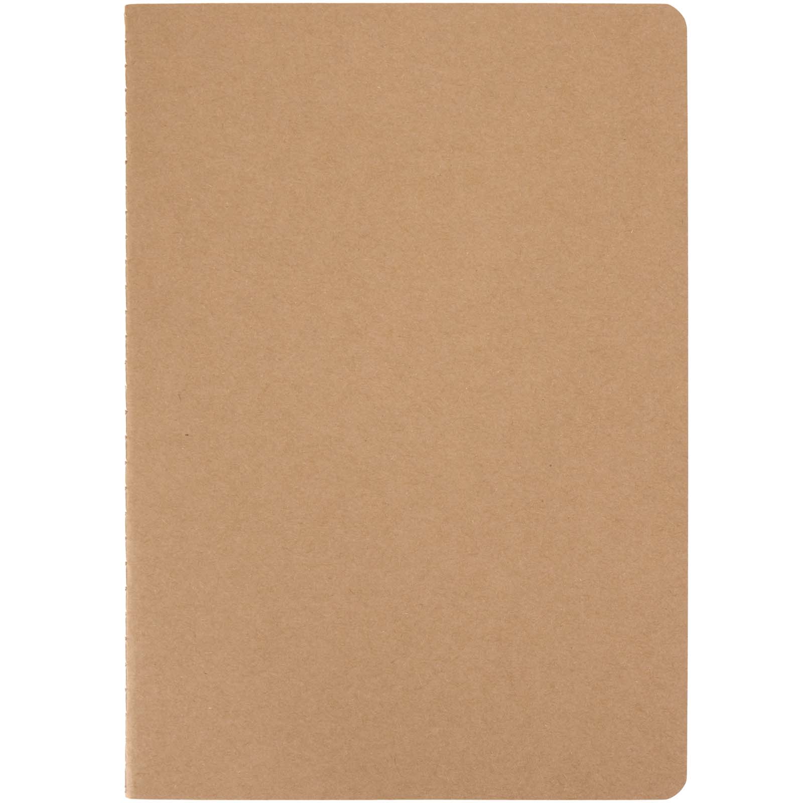 Bloc-notes couverture souple publicitaires - Carnet A5 en kraft avec pages lignées Slyk - 1