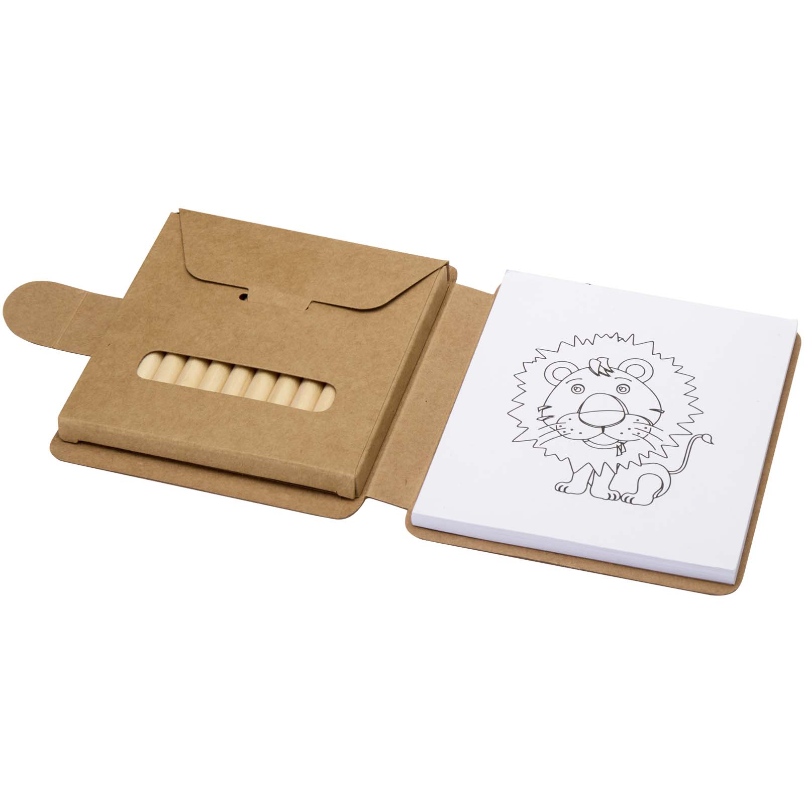 Bloc de dessin Chroma et coffret de crayons