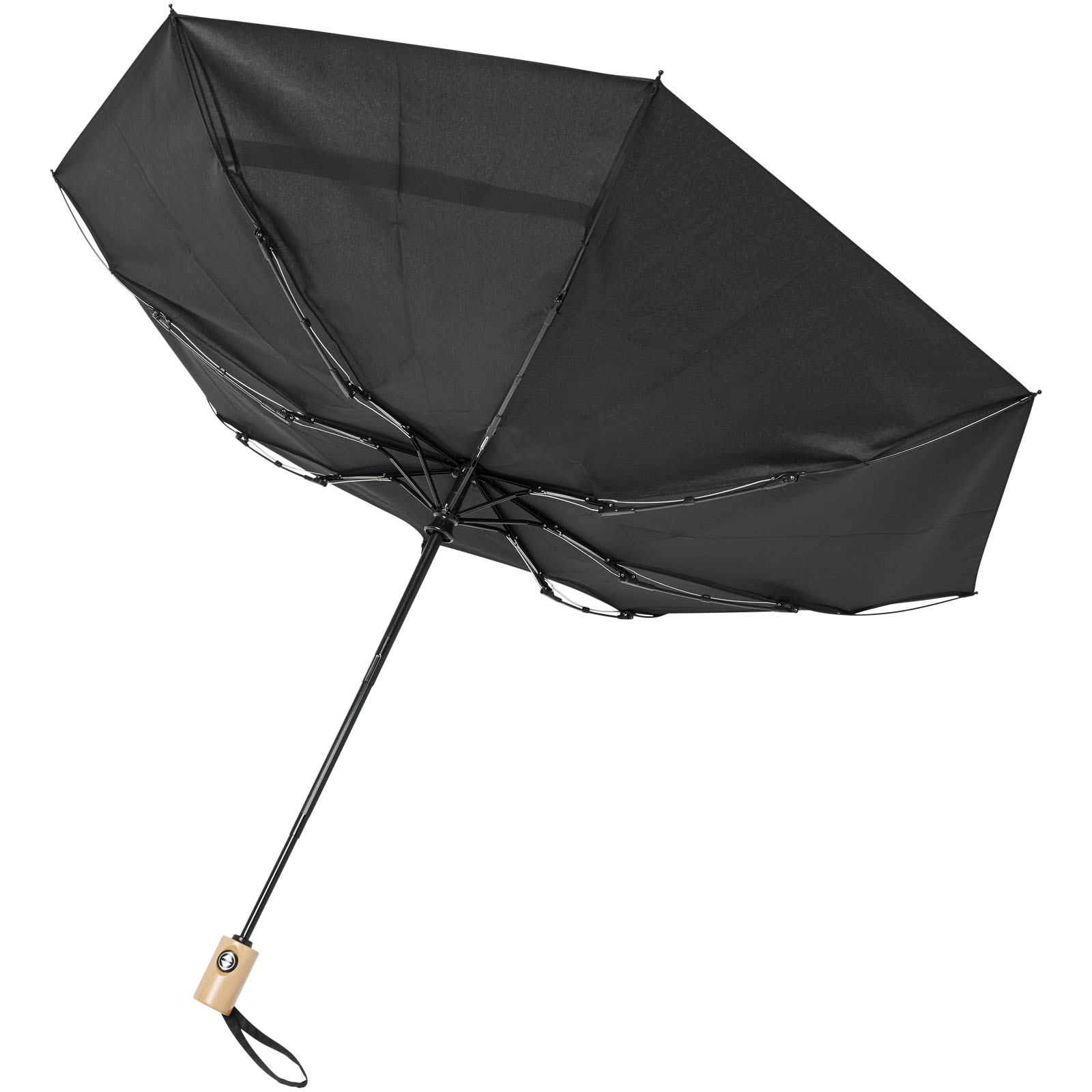 Parapluies pliables publicitaires - Parapluie en RPET pliable 21