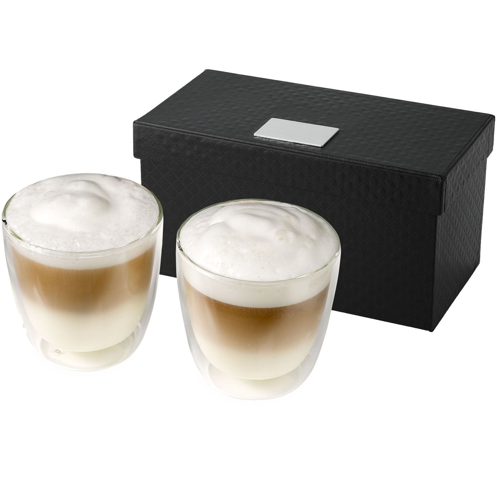 Advertising Glasses - Boda 2-piece glass coffee cup set