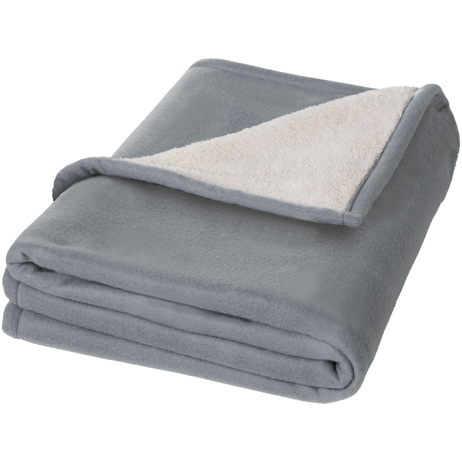 Advertising Blankets - Springwood soft fleece and sherpa plaid blanket - 0