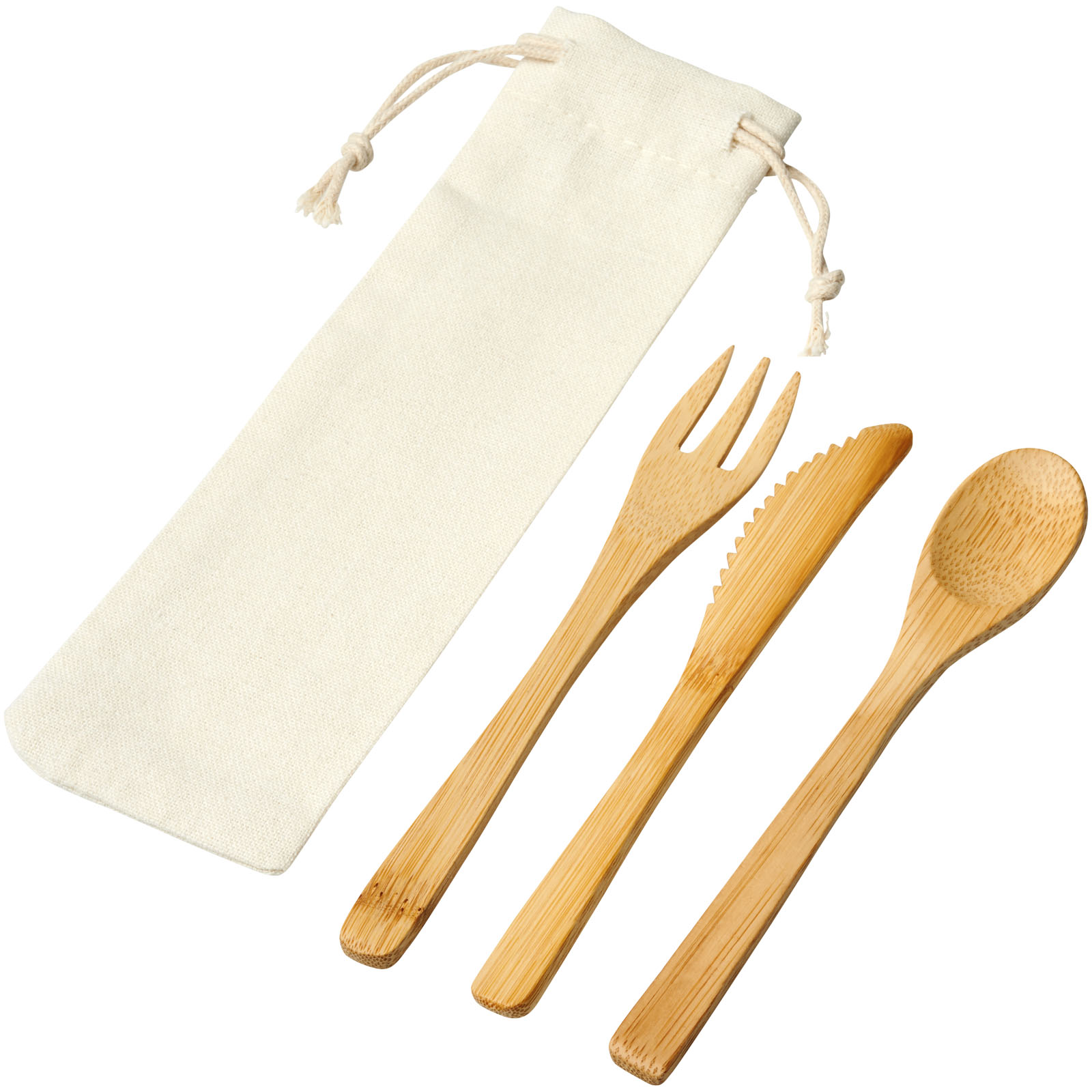 Advertising Kitchenware - Celuk bamboo cutlery set - 3