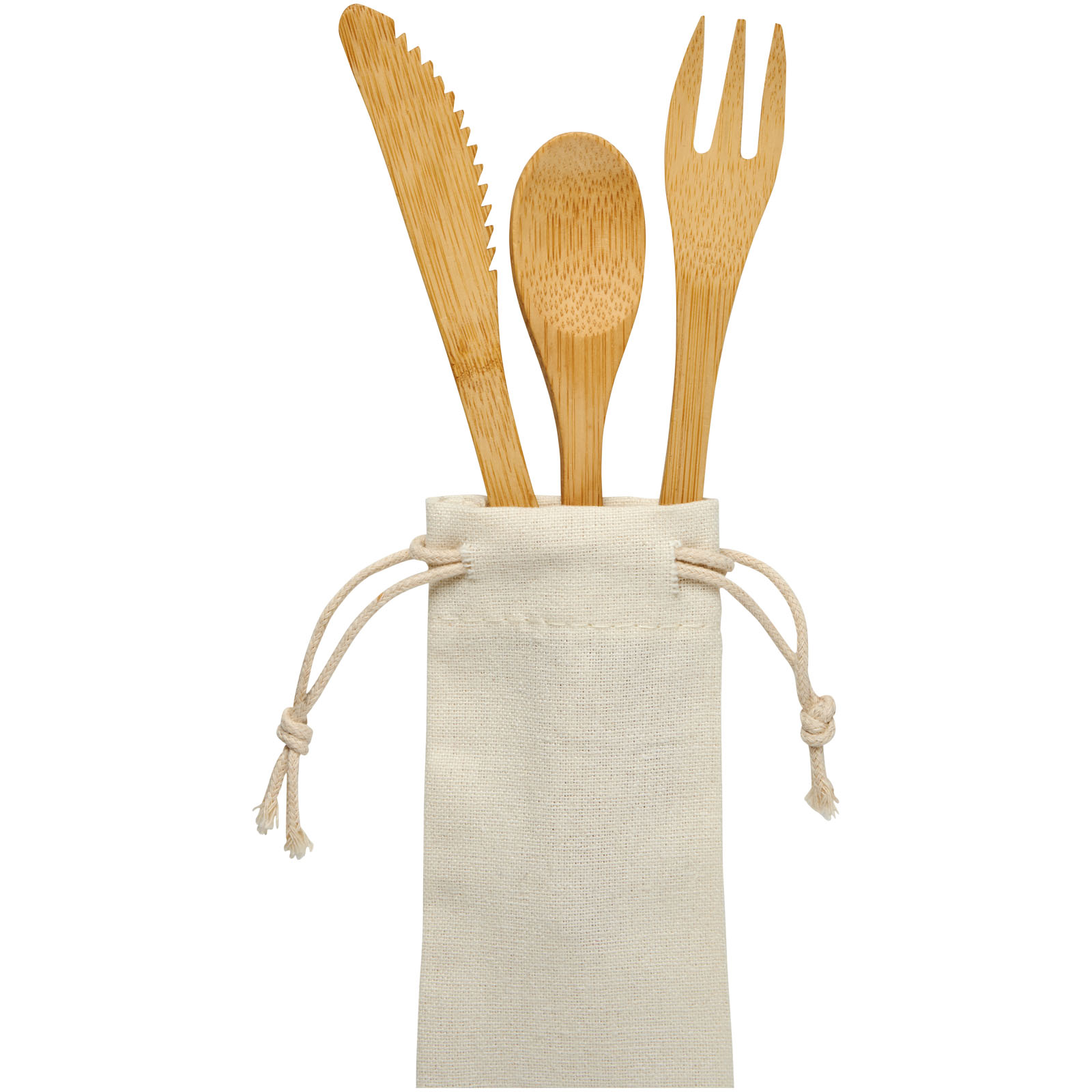 Advertising Kitchenware - Celuk bamboo cutlery set - 4