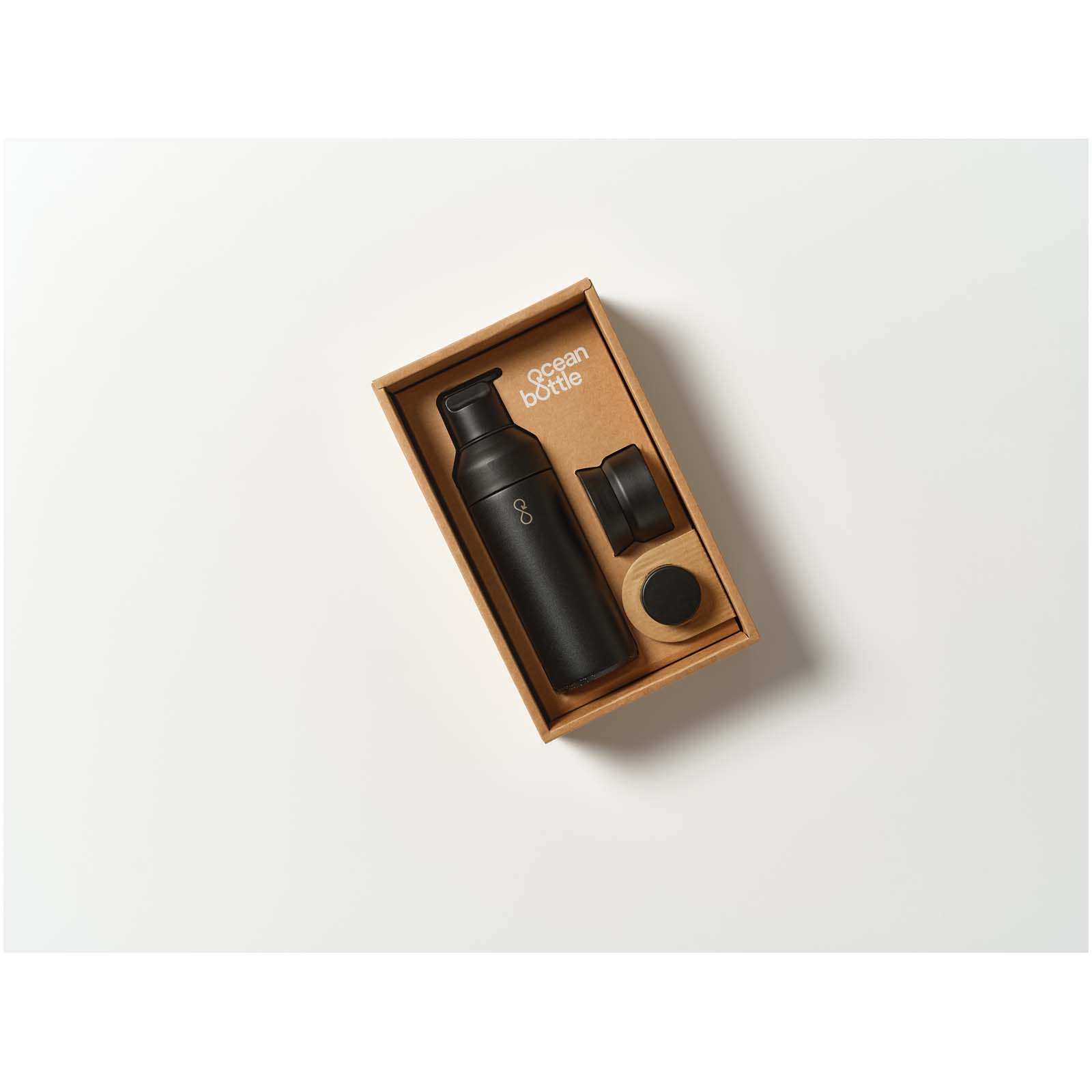 Bouteilles d'eau publicitaires - Coffret cadeau 3 en 1 Ocean Bottle de 500 ml - 1