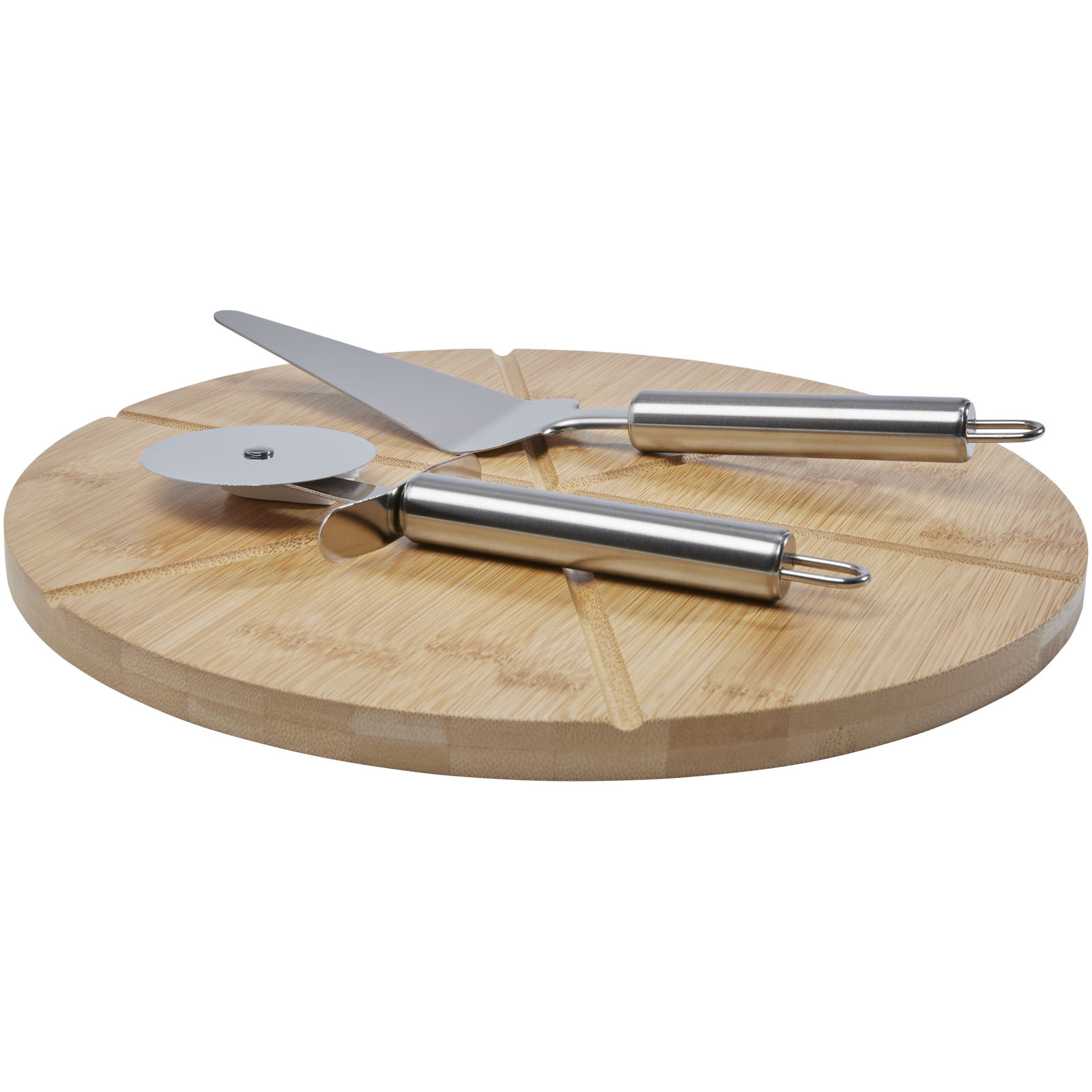 Advertising Serving Sets - Mangiary bamboo pizza peel and tools