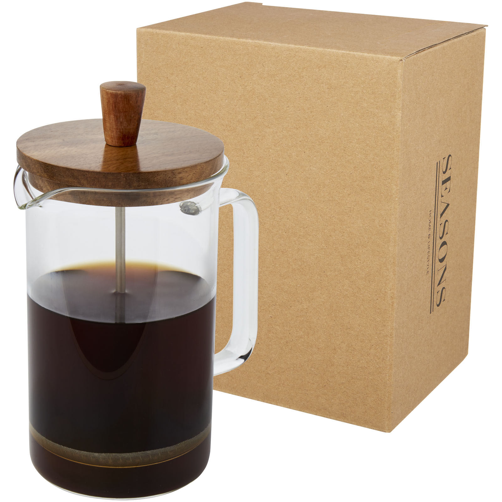 Advertising Kitchenware - Ivorie 600 ml coffee press  - 6