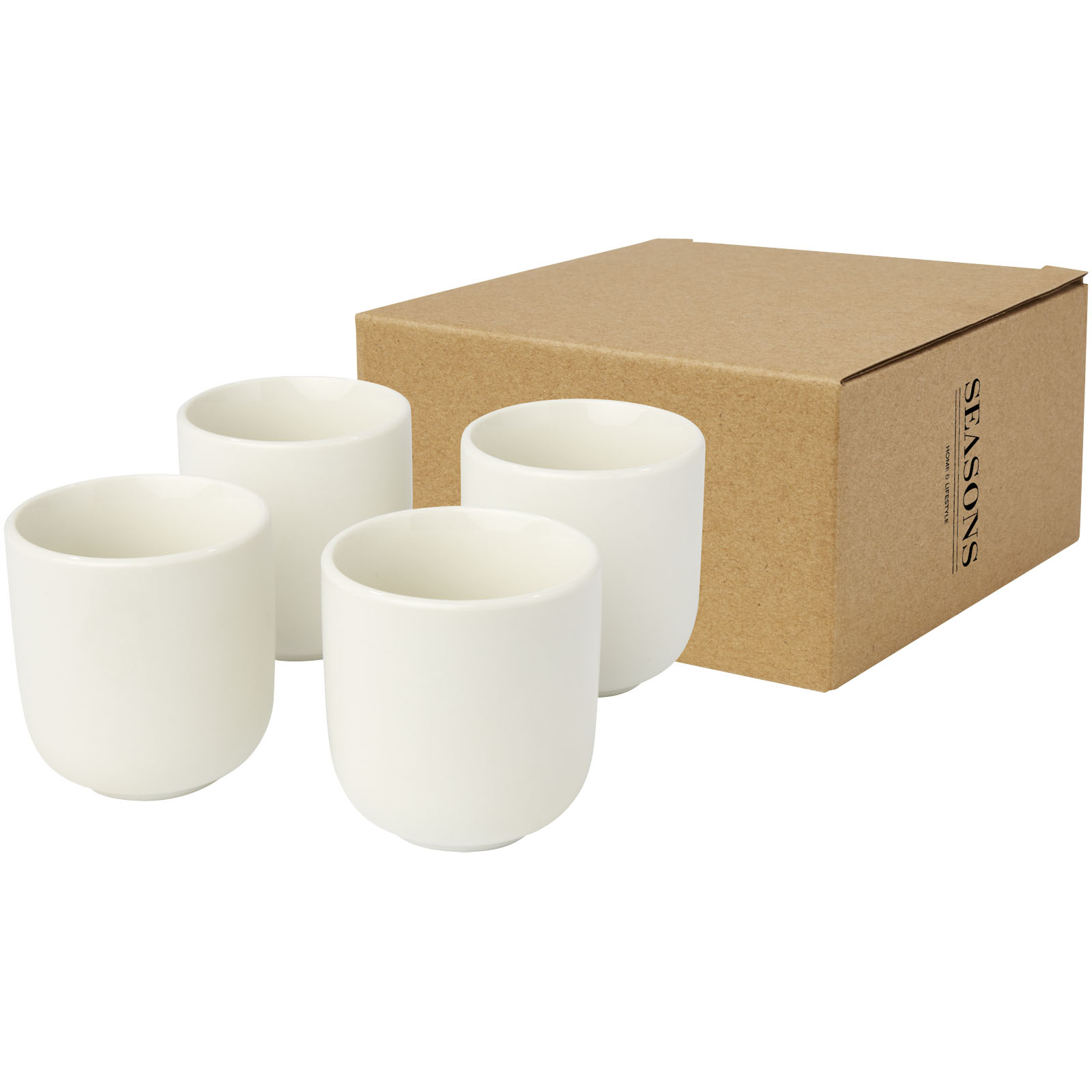 Advertising Standard mugs - Male 4-piece 90 ml espresso cup  - 0