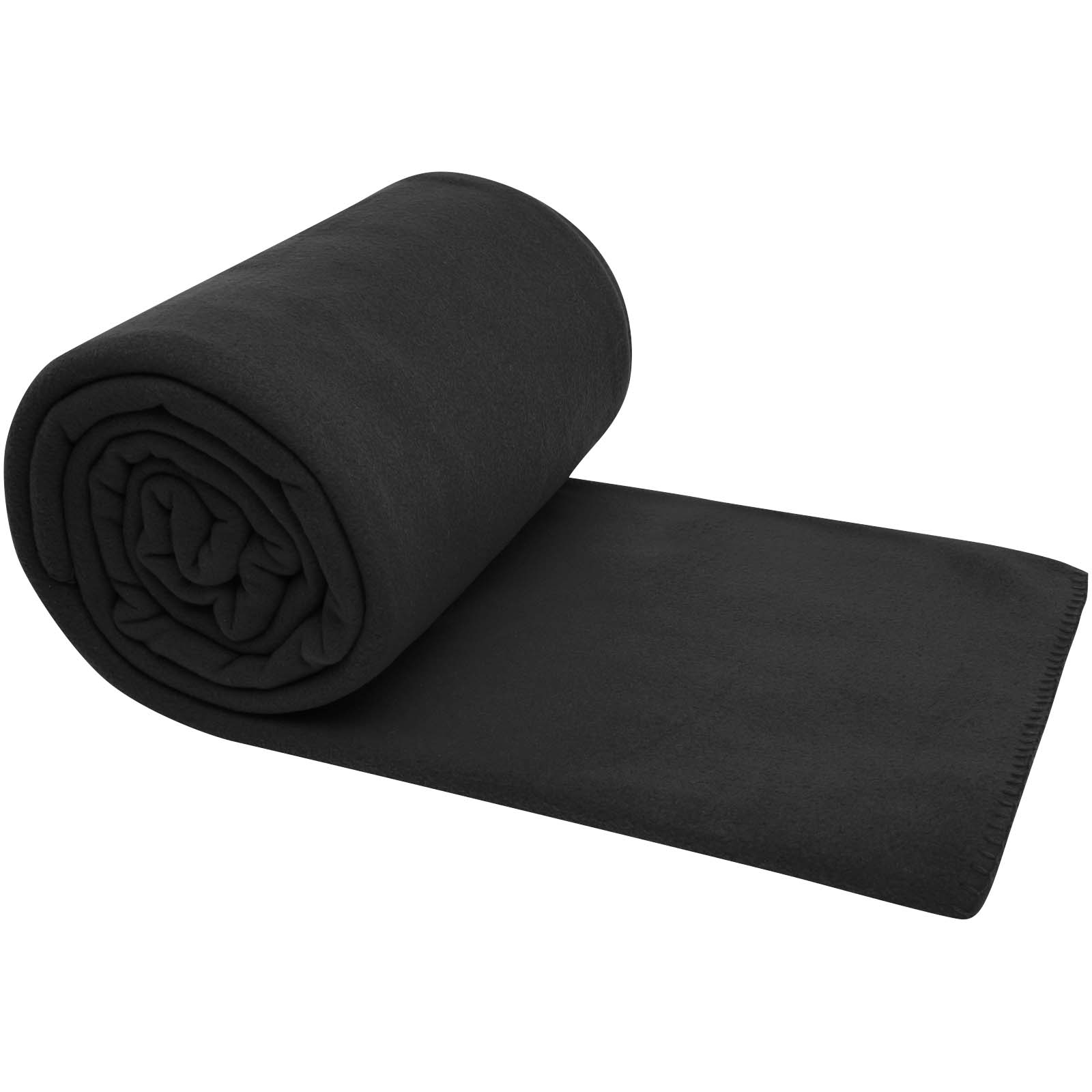 Couvertures publicitaires - La couverture à carreaux unie Huggy est composée à 100 % de polaire 200 g/m², une matière douce et confortable qui fournit rapidement la chaleur nécessaire et retient la chaleur corporelle.  - 2