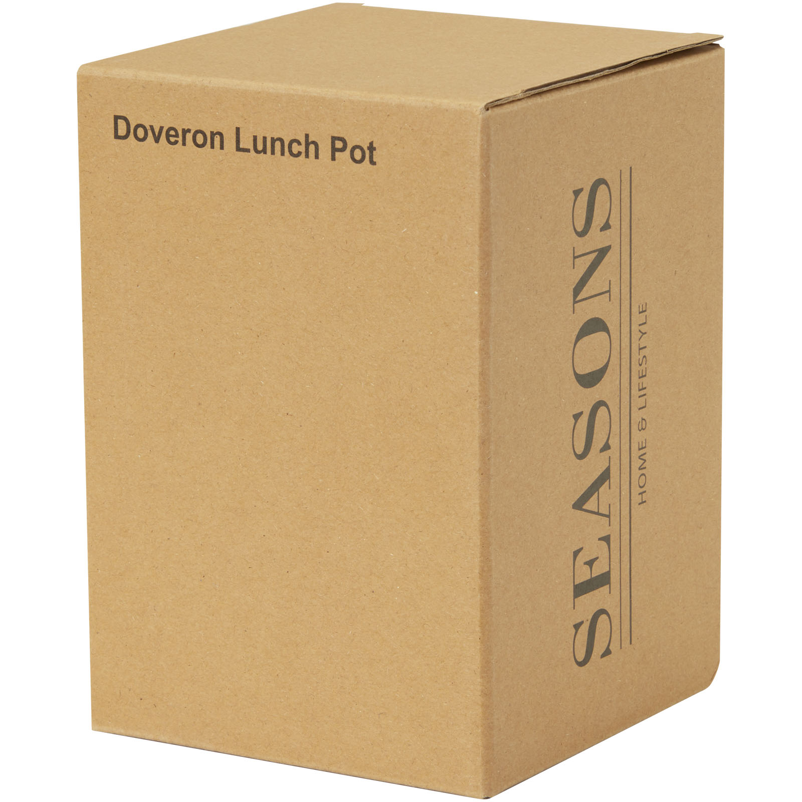 Advertising Lunch Boxes - Doveron 500 ml recycled stainless steel insulated lunch pot - 1