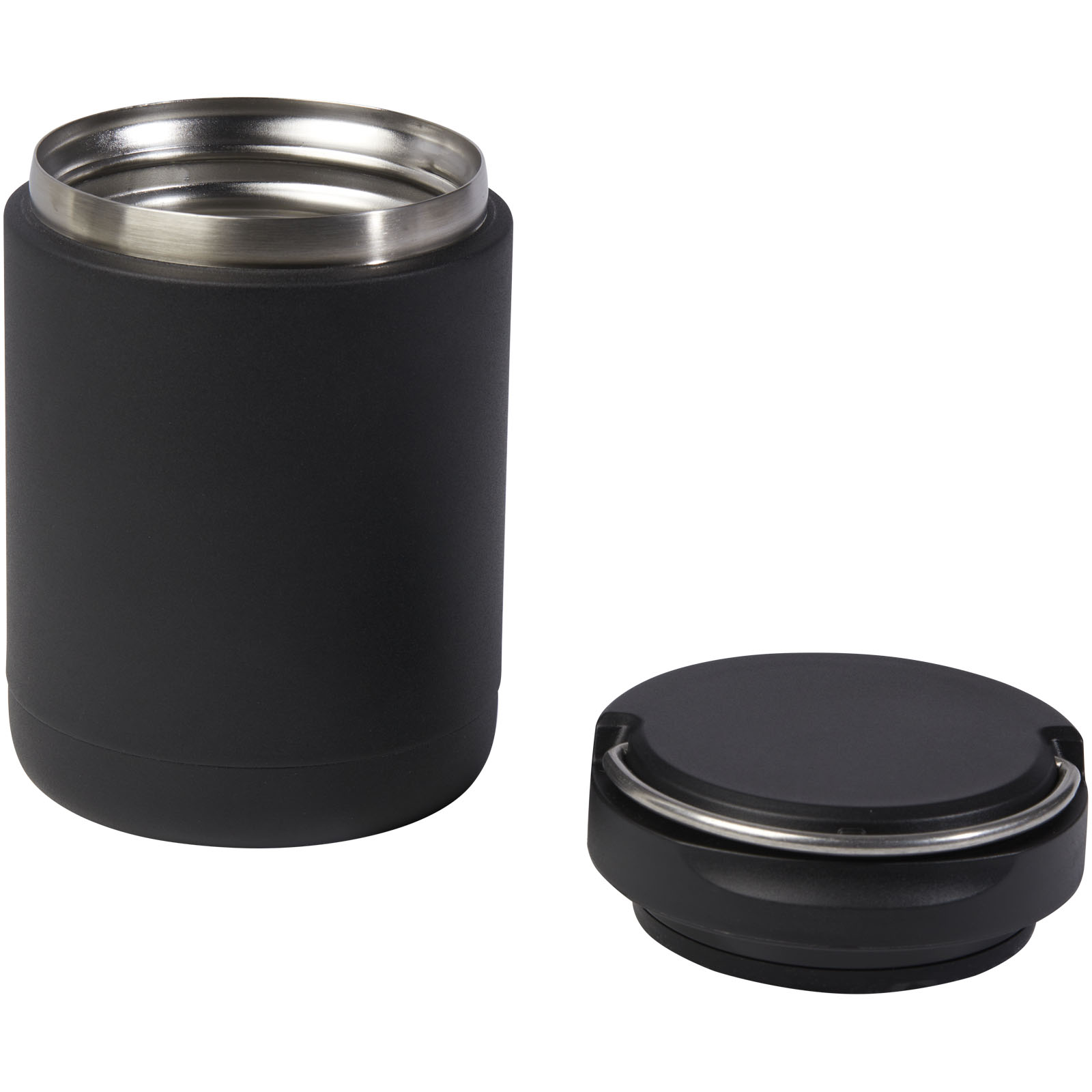 Boîtes-repas publicitaires - Bocal à déjeuner Doveron de 500 ml en acier inoxydable recyclé - 4