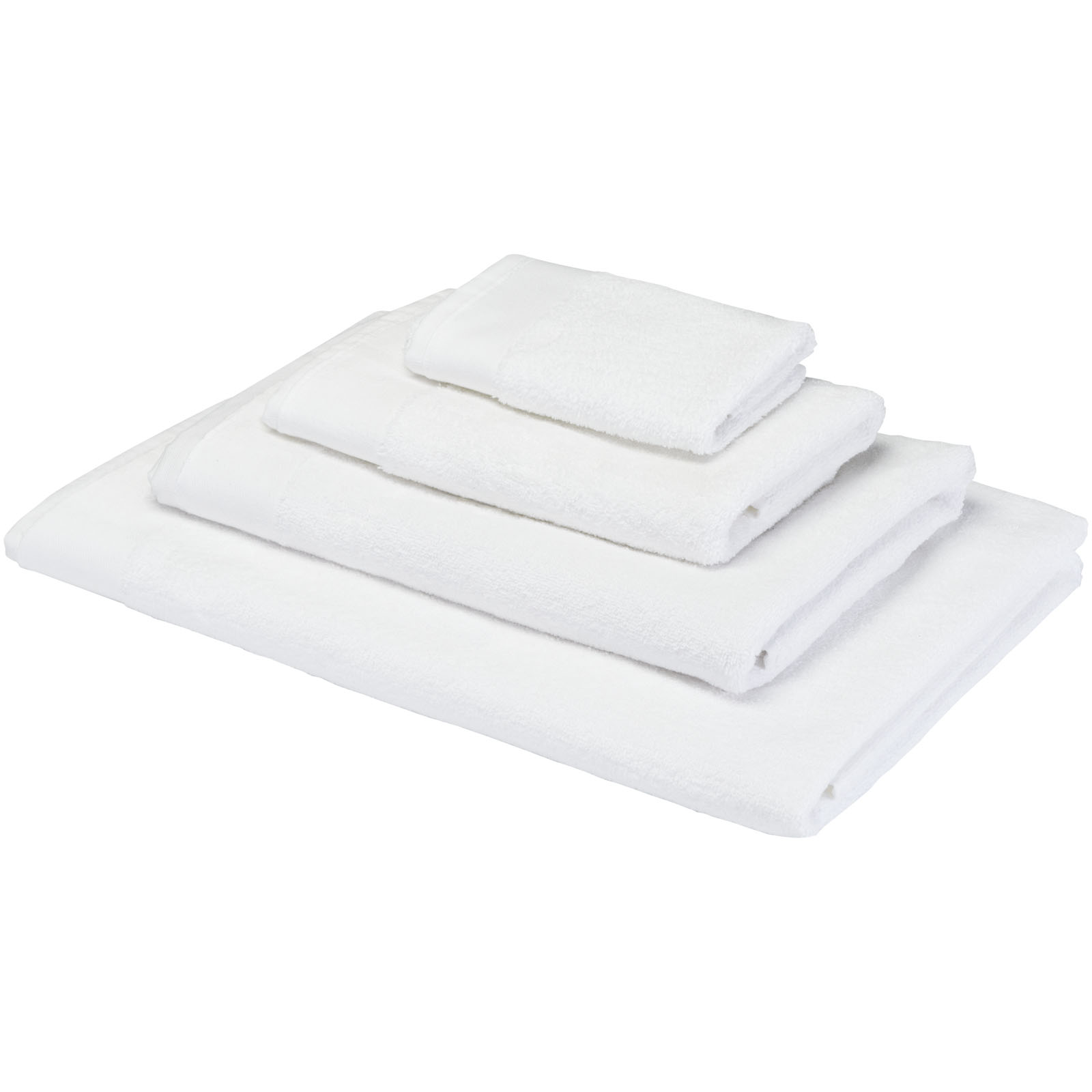 Serviettes publicitaires - Serviette en coton 550 g/m² 30x50 cm Chloe - 2