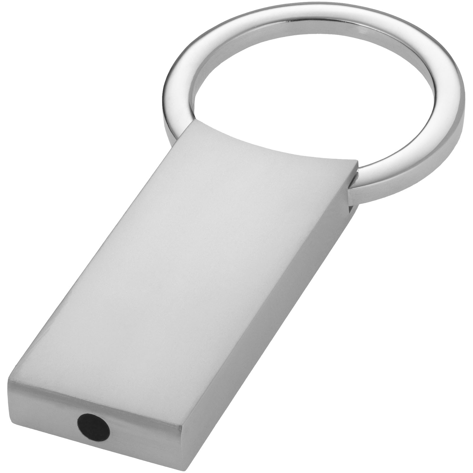 Advertising Keychains & Keyrings - Omar rectangular keychain - 4