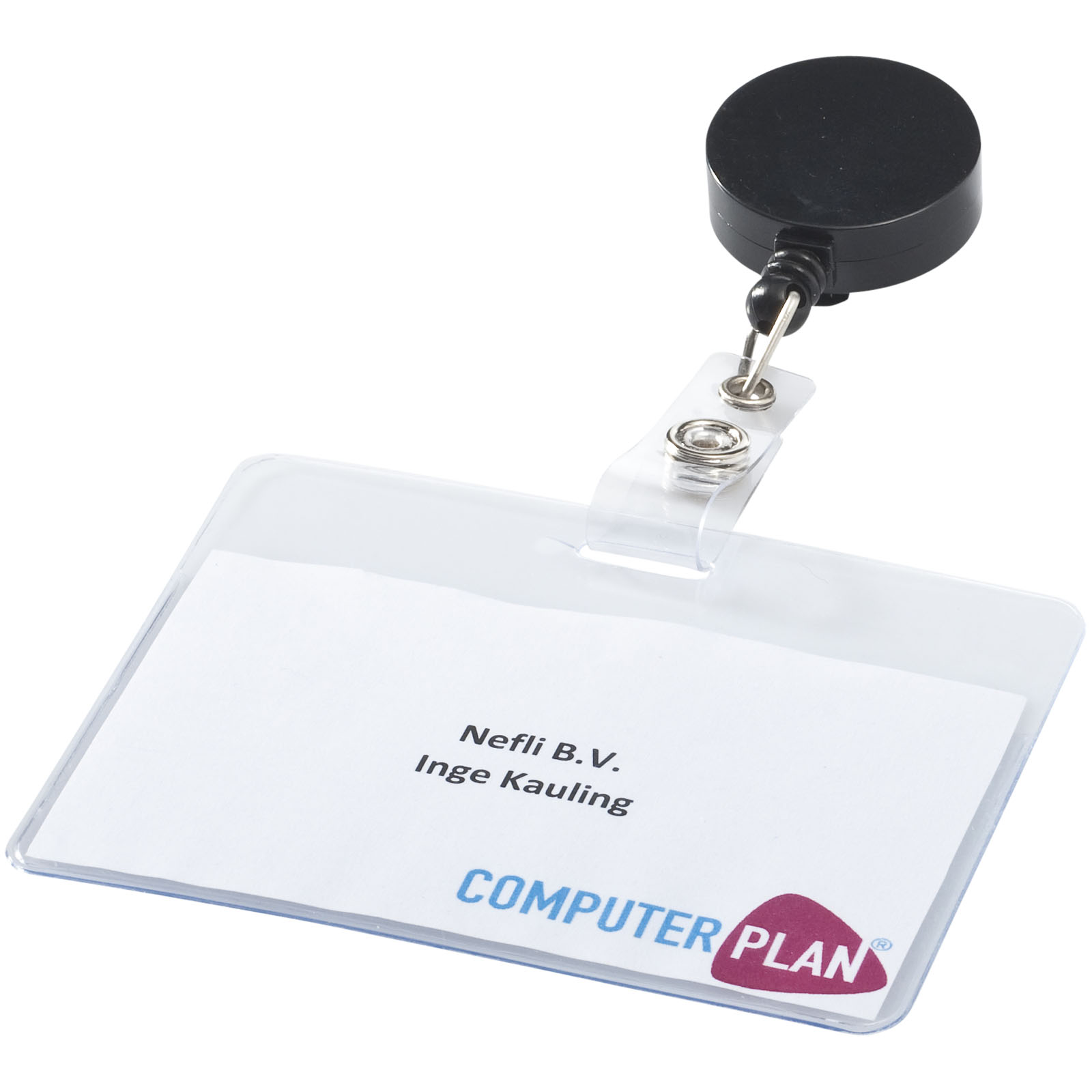 Advertising Badge Holders - Lech roller clip - 3