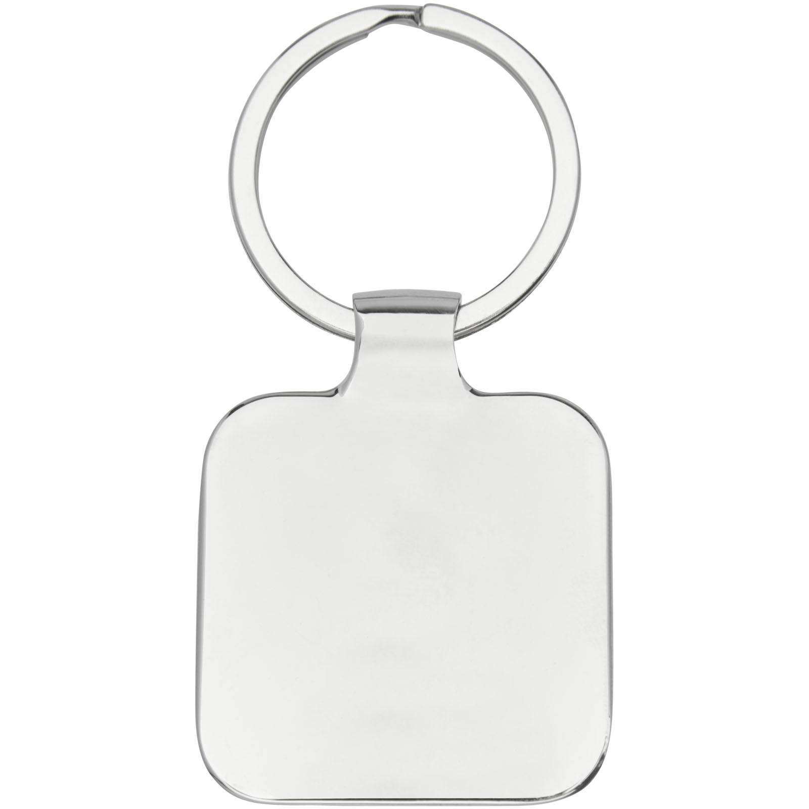 Advertising Keychains & Keyrings - Piero laserable PU leather squared keychain - 3