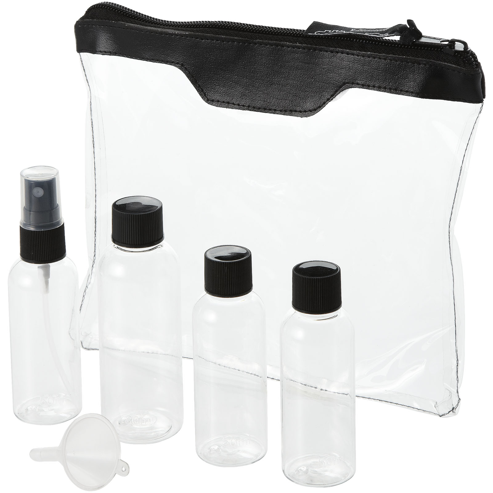 Advertising Travel Accessories - Munich airline approved travel bottle set - 3