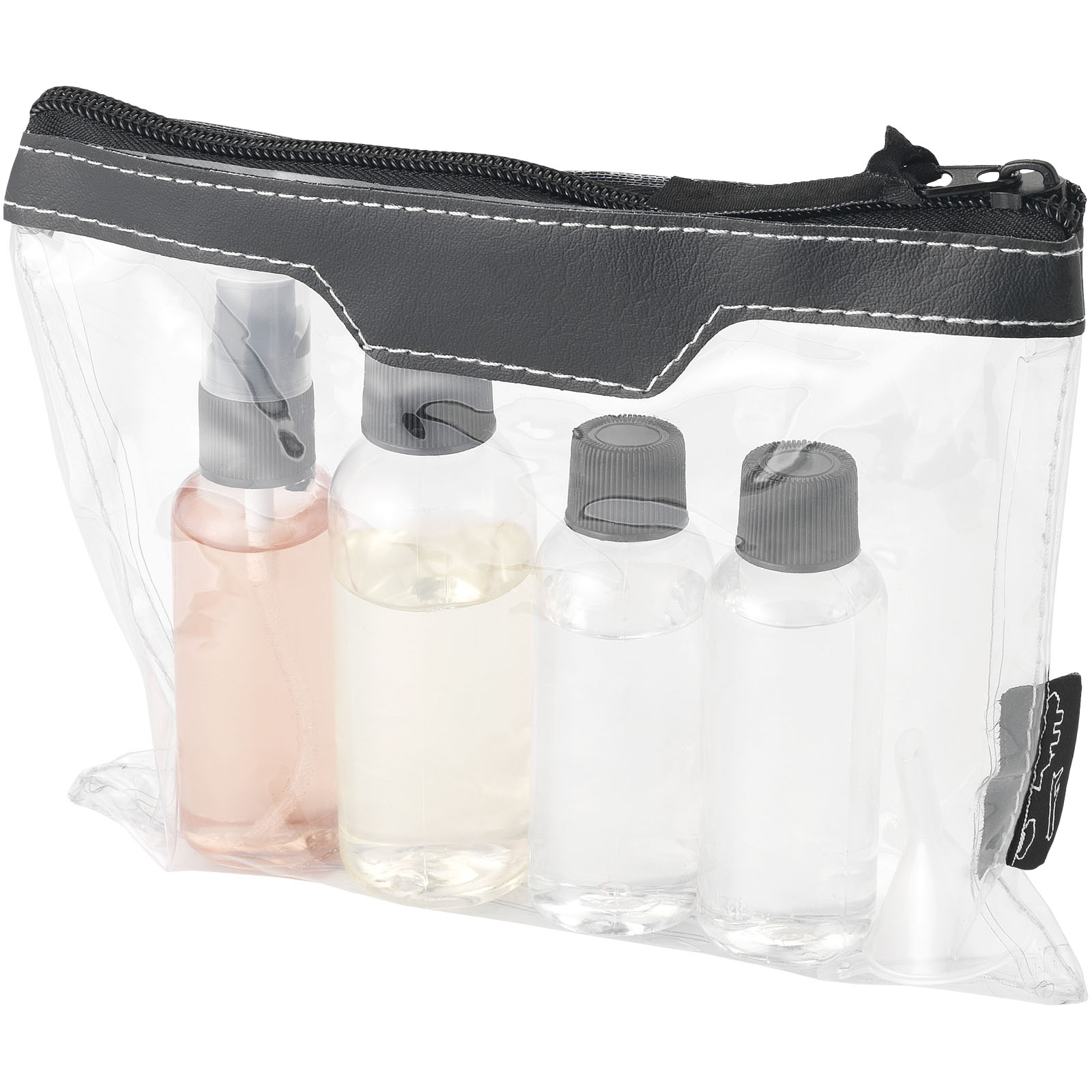 Advertising Travel Accessories - Munich airline approved travel bottle set - 5