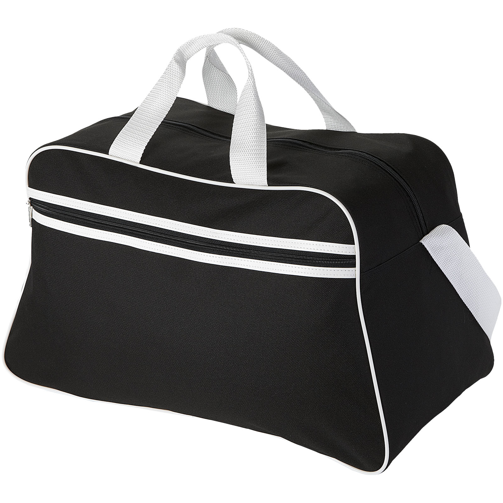 Advertising Sport & Gym bags - San Jose 2-stripe sports duffel bag 30L - 0