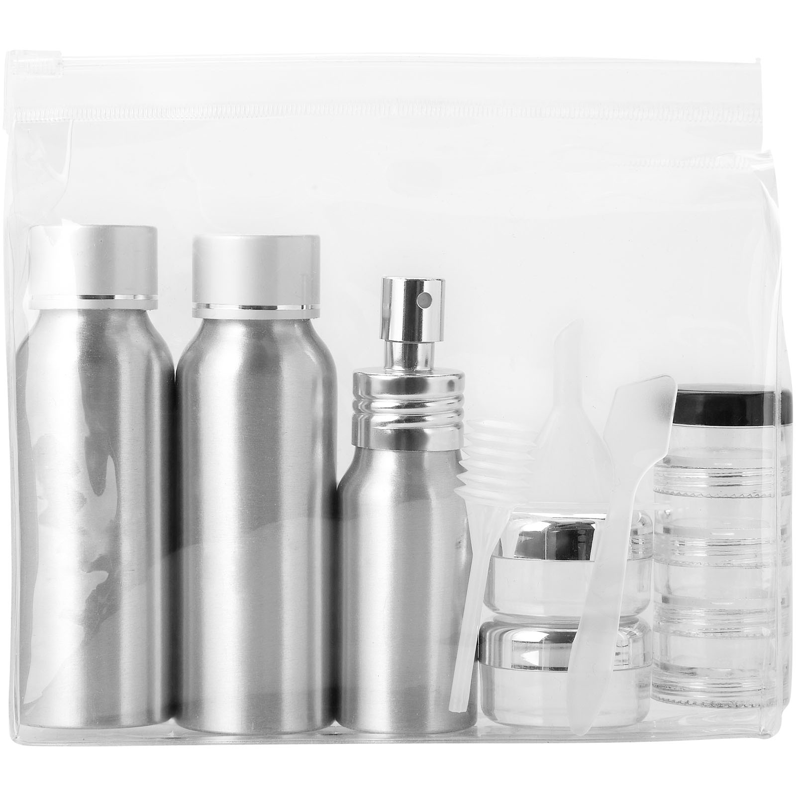 Advertising Travel Accessories - Frankfurt airline approved travel bottle set - 1